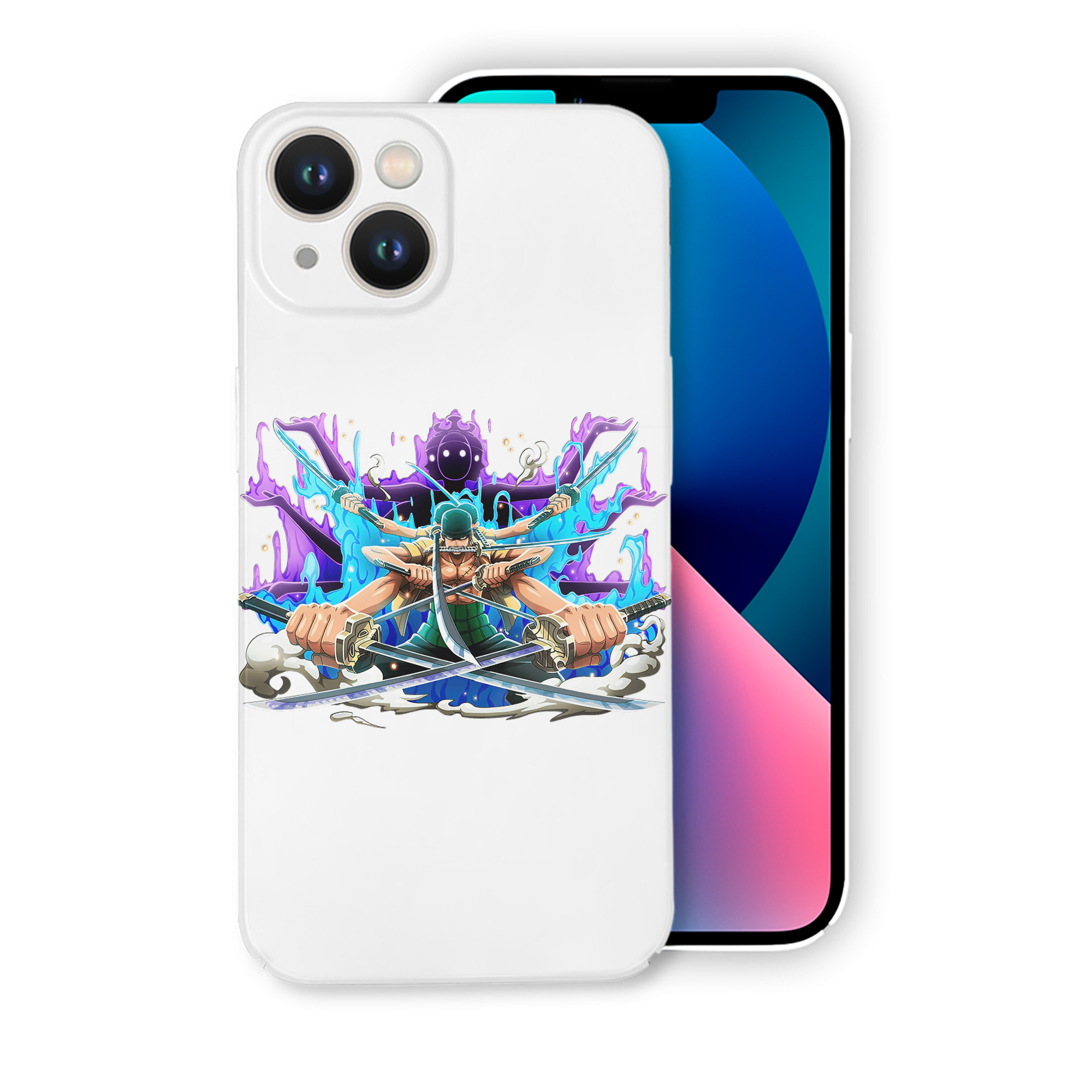 （画像用） ワンピース ロロノア・ゾロ ONE PIECE Roronoa Zoro 【iPhone 14シリーズ対応】ハードケース
