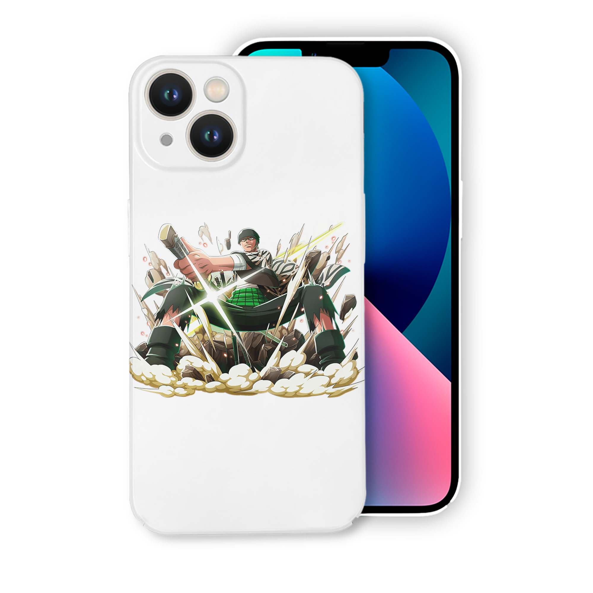 （画像用） ワンピース ロロノア・ゾロ ONE PIECE Roronoa Zoro 【iPhone 14シリーズ対応】ハードケース