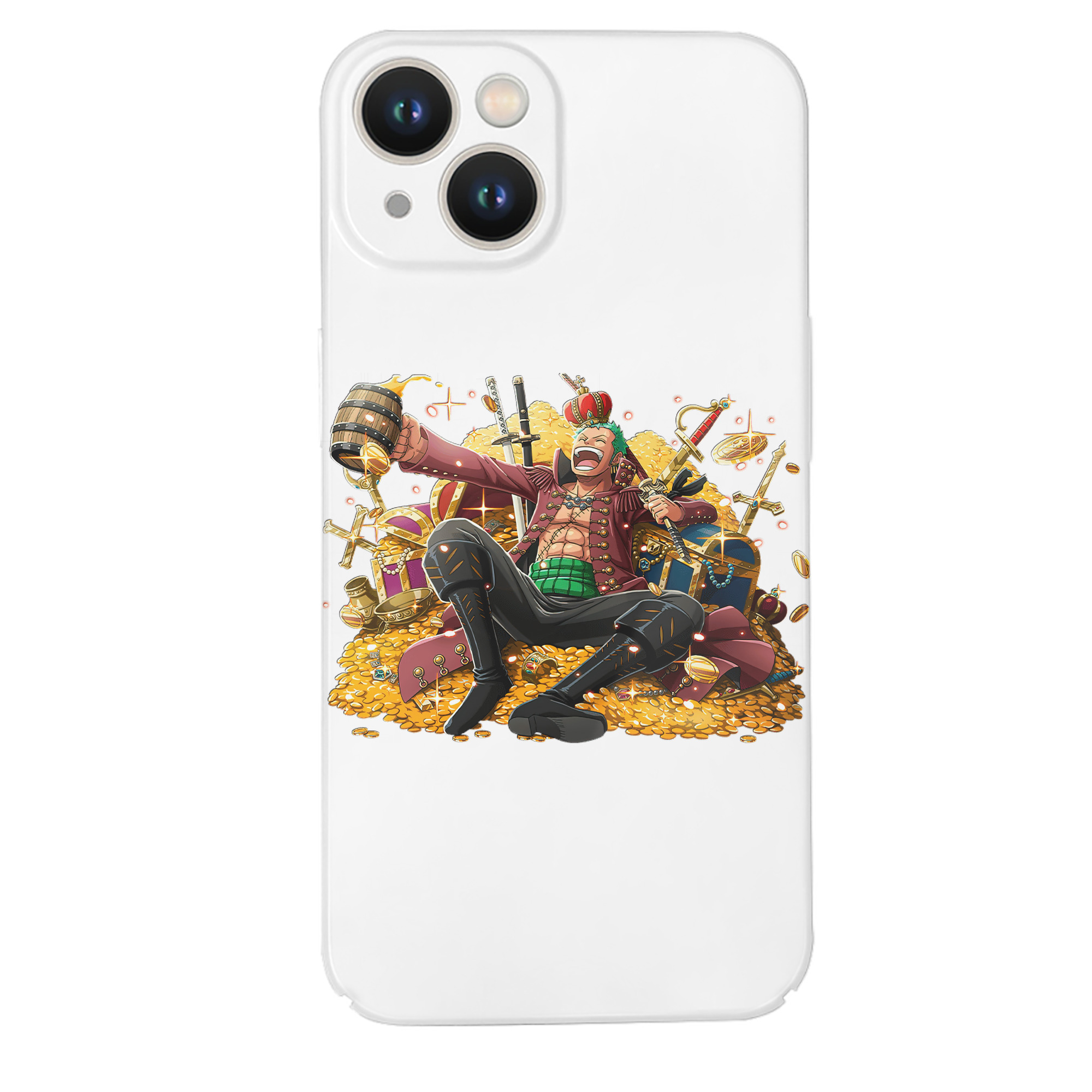 （画像用） ワンピース ロロノア・ゾロ ONE PIECE Roronoa Zoro 【iPhone 14シリーズ対応】ハードケース
