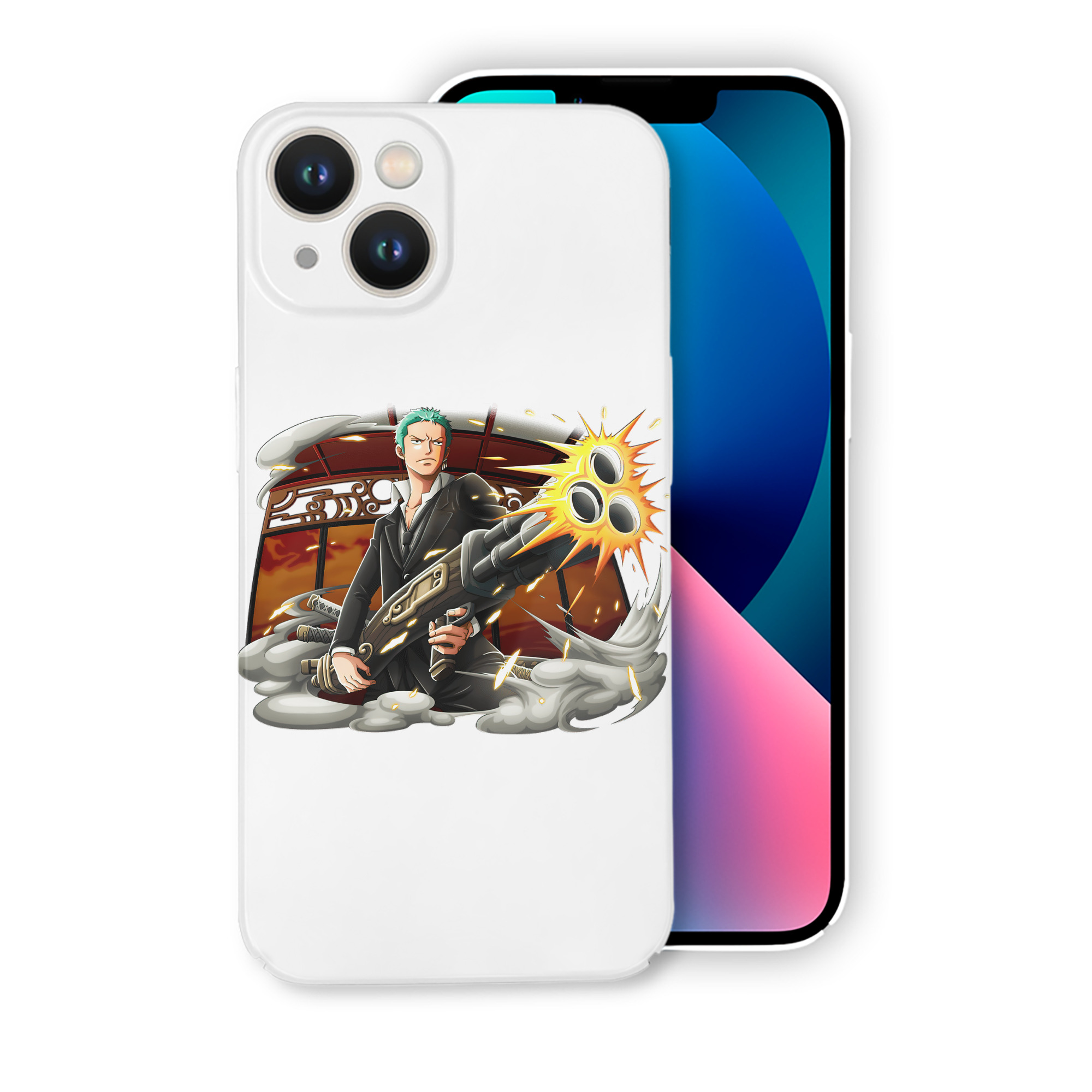（画像用） ワンピース ロロノア・ゾロ ONE PIECE Roronoa Zoro 【iPhone 14シリーズ対応】ハードケース