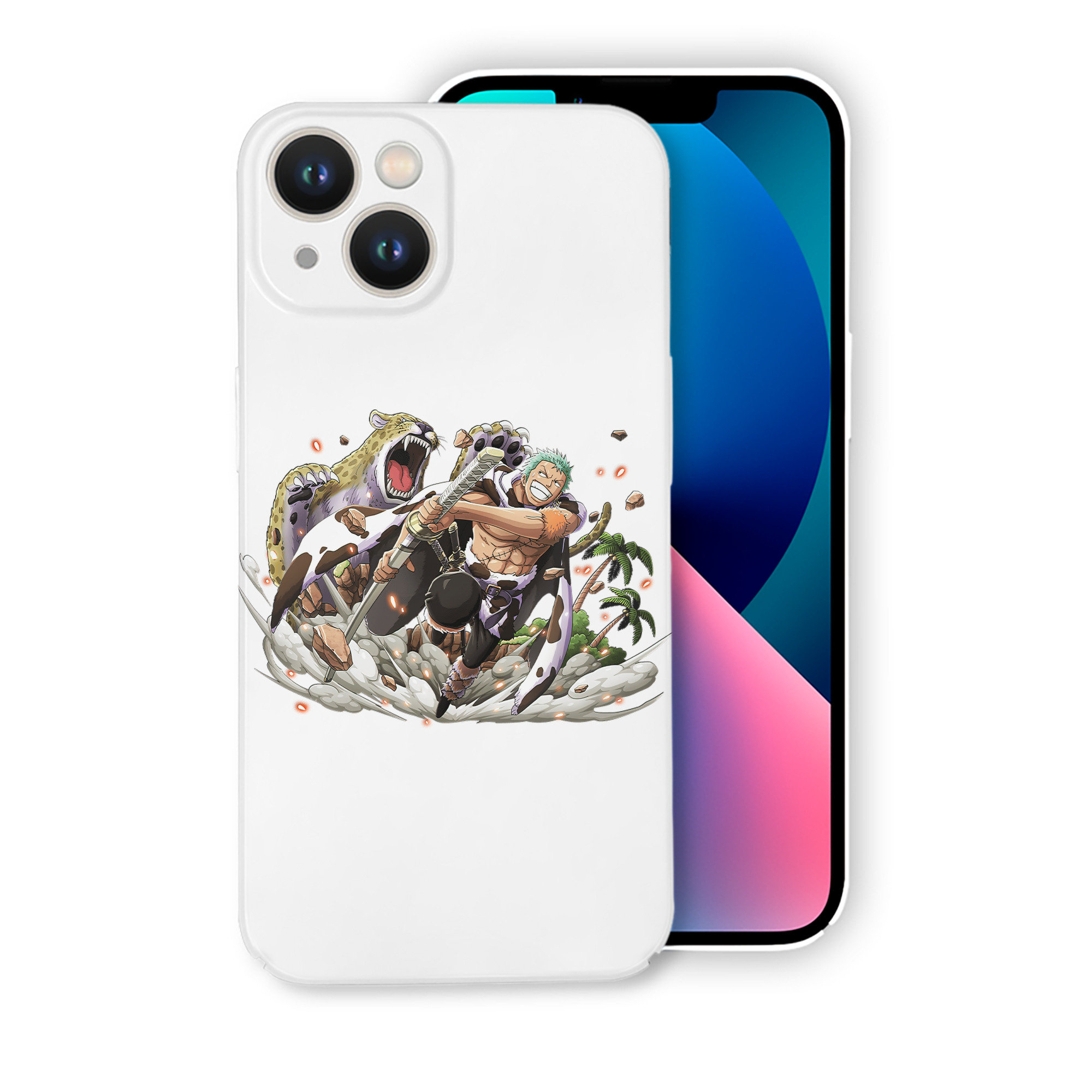 （画像用） ワンピース ロロノア・ゾロ ONE PIECE Roronoa Zoro 【iPhone 14シリーズ対応】ハードケース