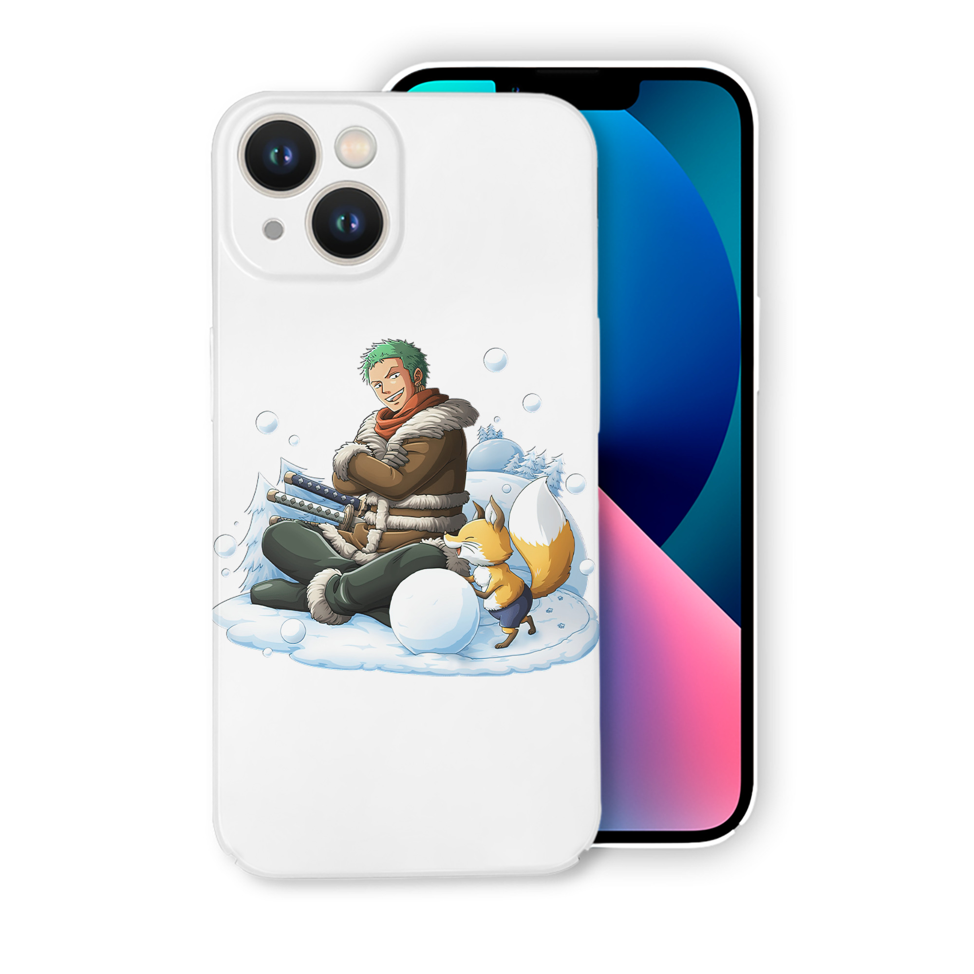 （画像用） ワンピース ロロノア・ゾロ ONE PIECE Roronoa Zoro 【iPhone 14シリーズ対応】ハードケース