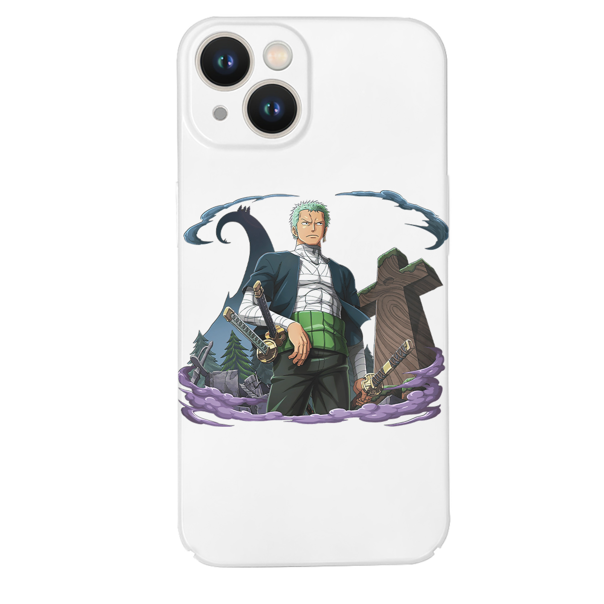 （画像用） ワンピース ロロノア・ゾロ ONE PIECE Roronoa Zoro 【iPhone 14シリーズ対応】ハードケース