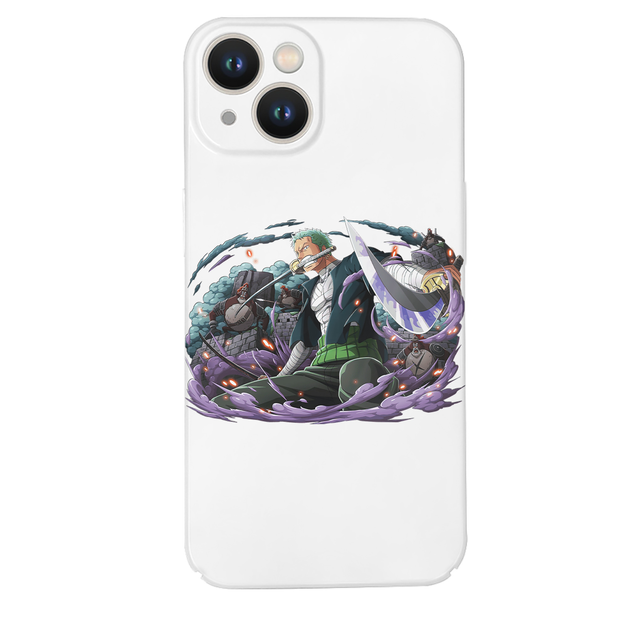 （画像用） ワンピース ロロノア・ゾロ ONE PIECE Roronoa Zoro 【iPhone 14シリーズ対応】ハードケース