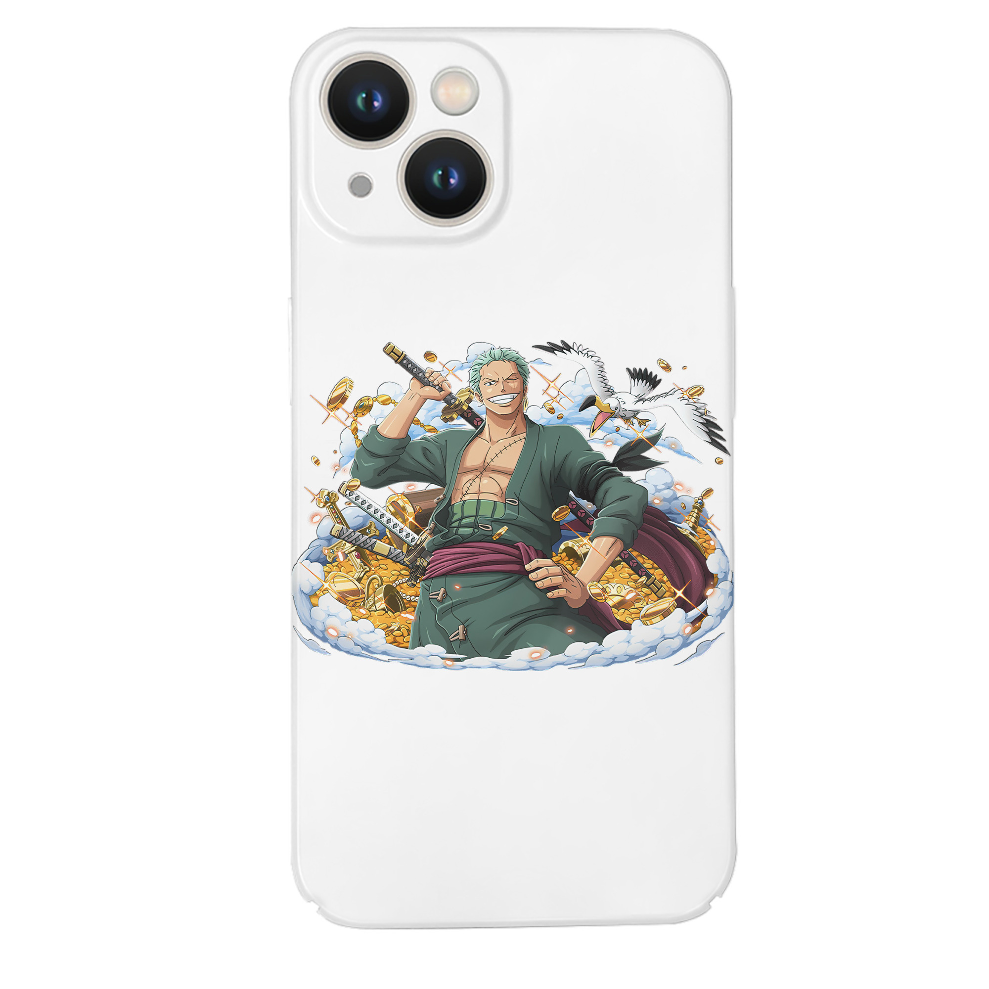 （画像用） ワンピース ロロノア・ゾロ ONE PIECE Roronoa Zoro 【iPhone 14シリーズ対応】ハードケース