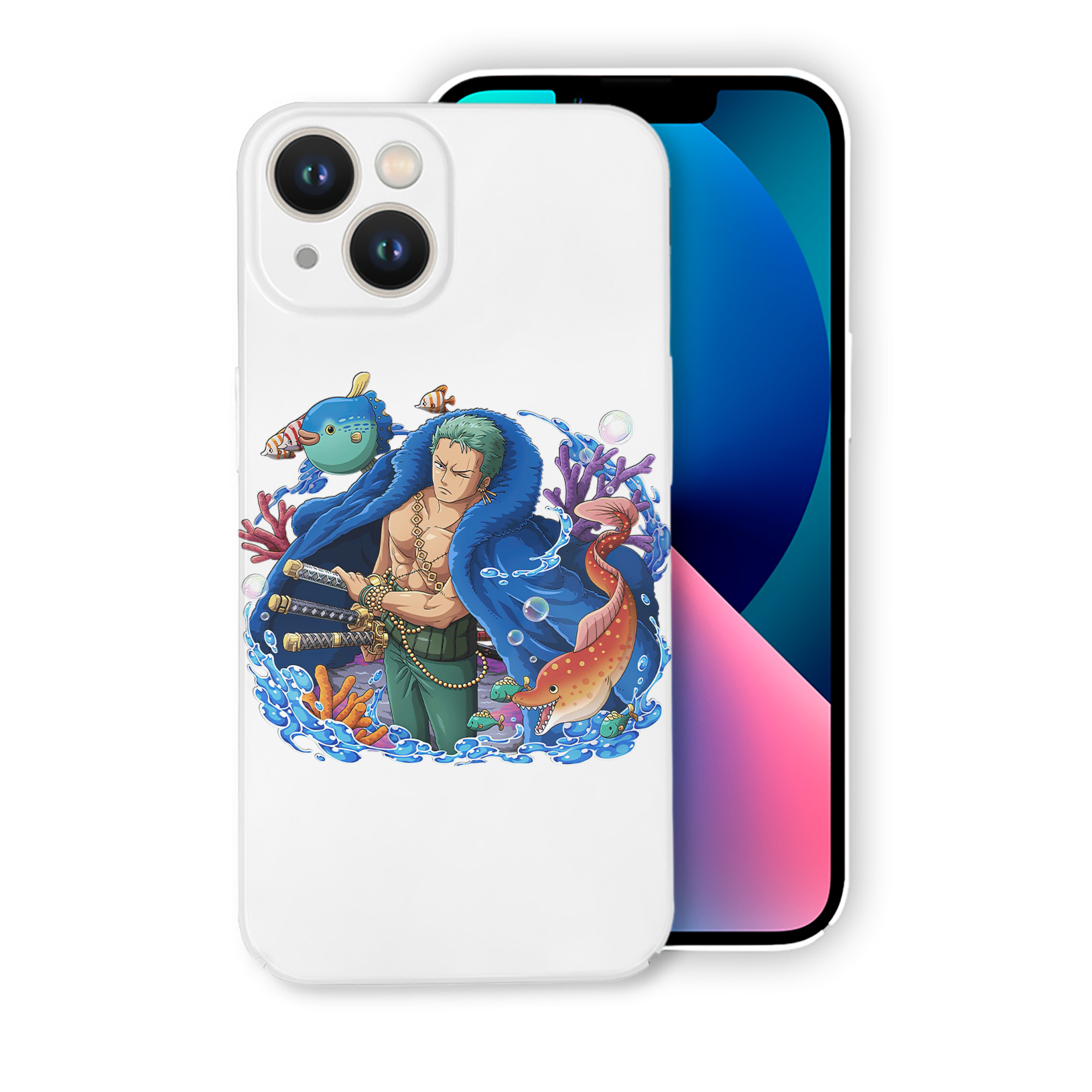 （画像用） ワンピース ロロノア・ゾロ ONE PIECE Roronoa Zoro 【iPhone 14シリーズ対応】ハードケース