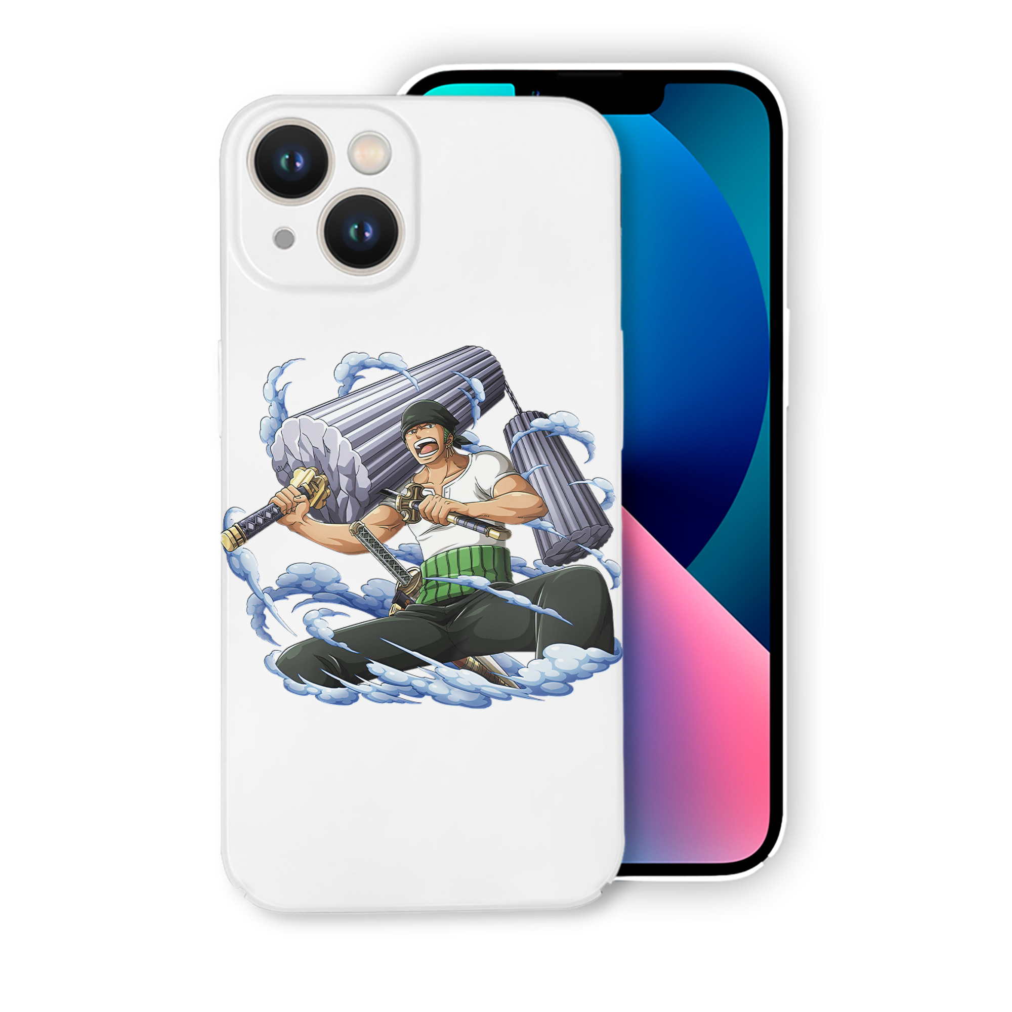 （画像用） ワンピース ロロノア・ゾロ ONE PIECE Roronoa Zoro 【iPhone 14シリーズ対応】ハードケース