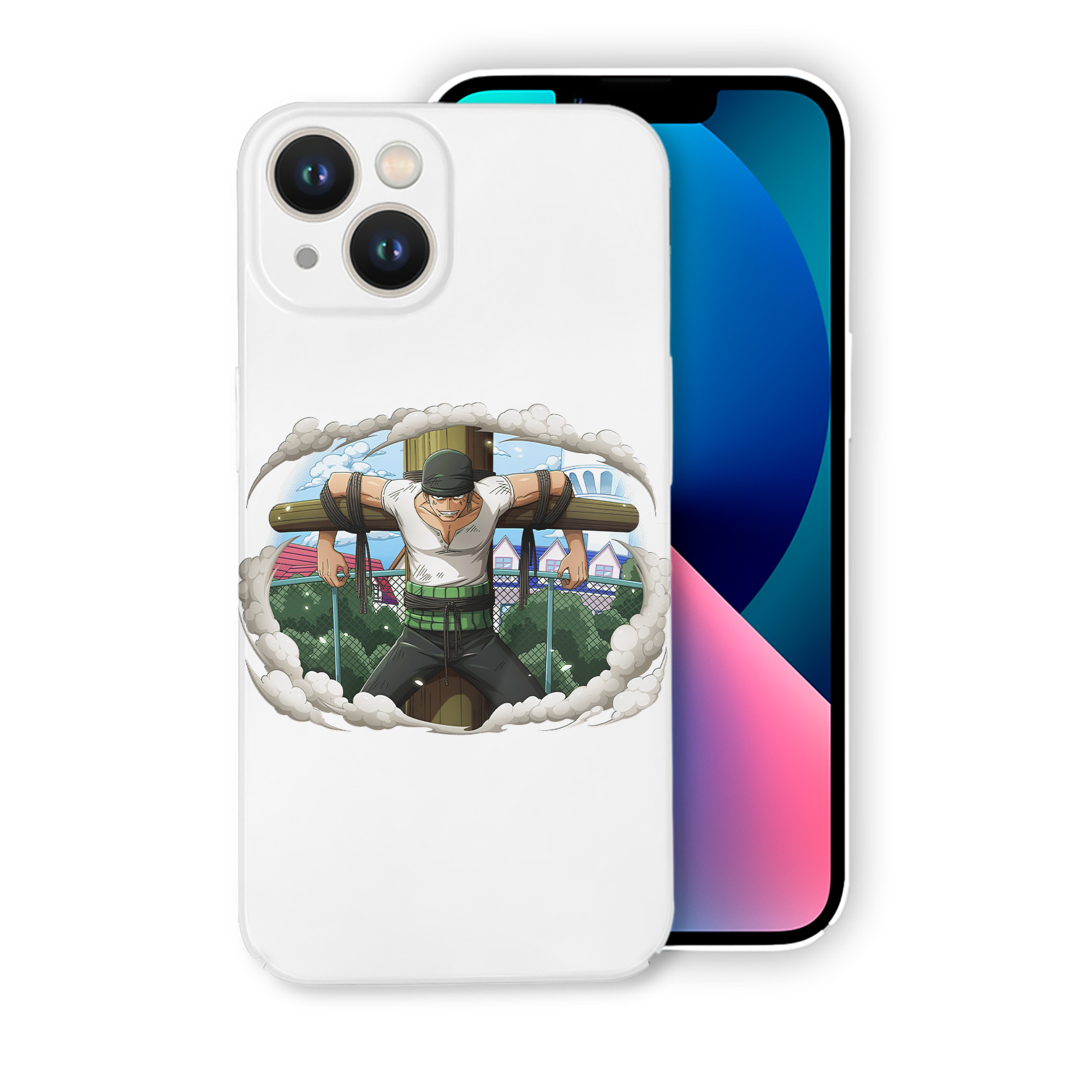 （画像用） ワンピース ロロノア・ゾロ ONE PIECE Roronoa Zoro 【iPhone 14シリーズ対応】ハードケース