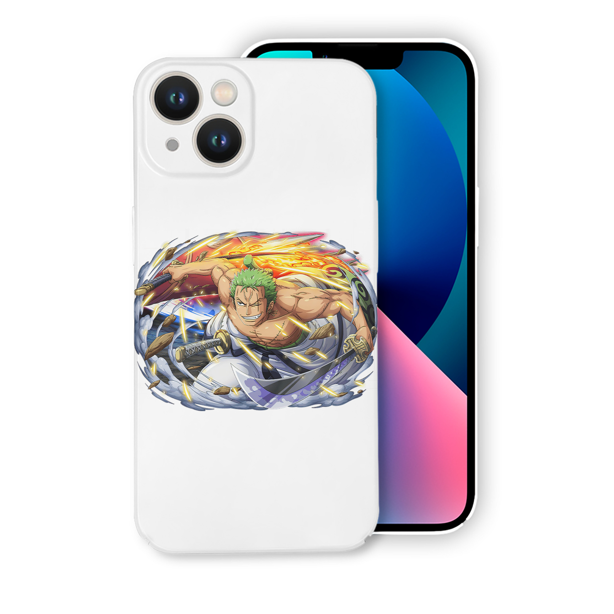 （画像用） ワンピース ロロノア・ゾロ ONE PIECE Roronoa Zoro 【iPhone 14シリーズ対応】ハードケース