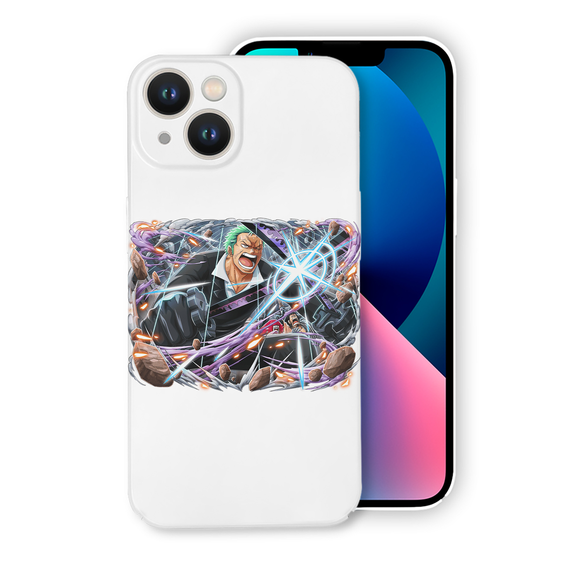 （画像用） ワンピース ロロノア・ゾロ ONE PIECE Roronoa Zoro 【iPhone 14シリーズ対応】ハードケース