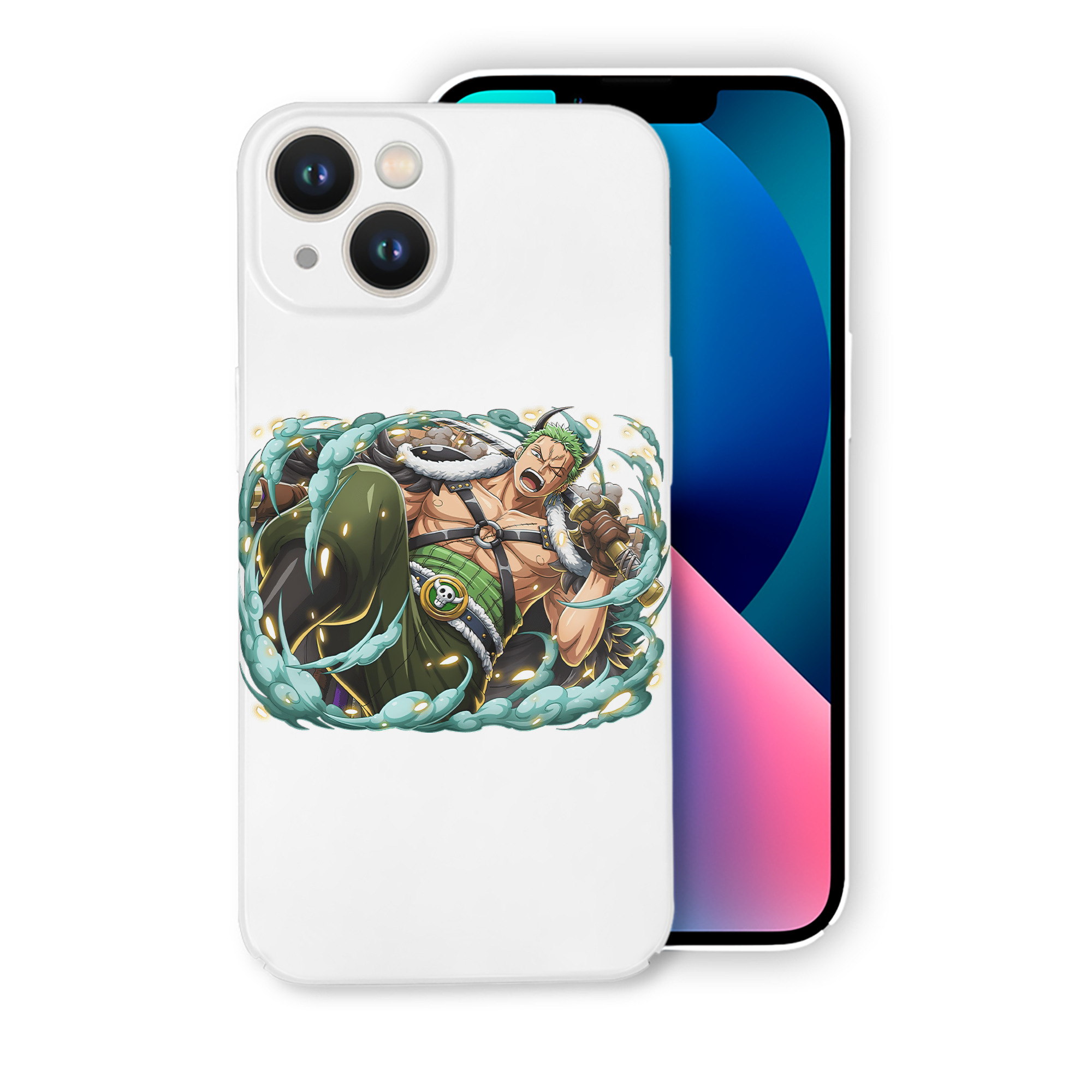 （画像用） ワンピース ロロノア・ゾロ ONE PIECE Roronoa Zoro 【iPhone 14シリーズ対応】ハードケース