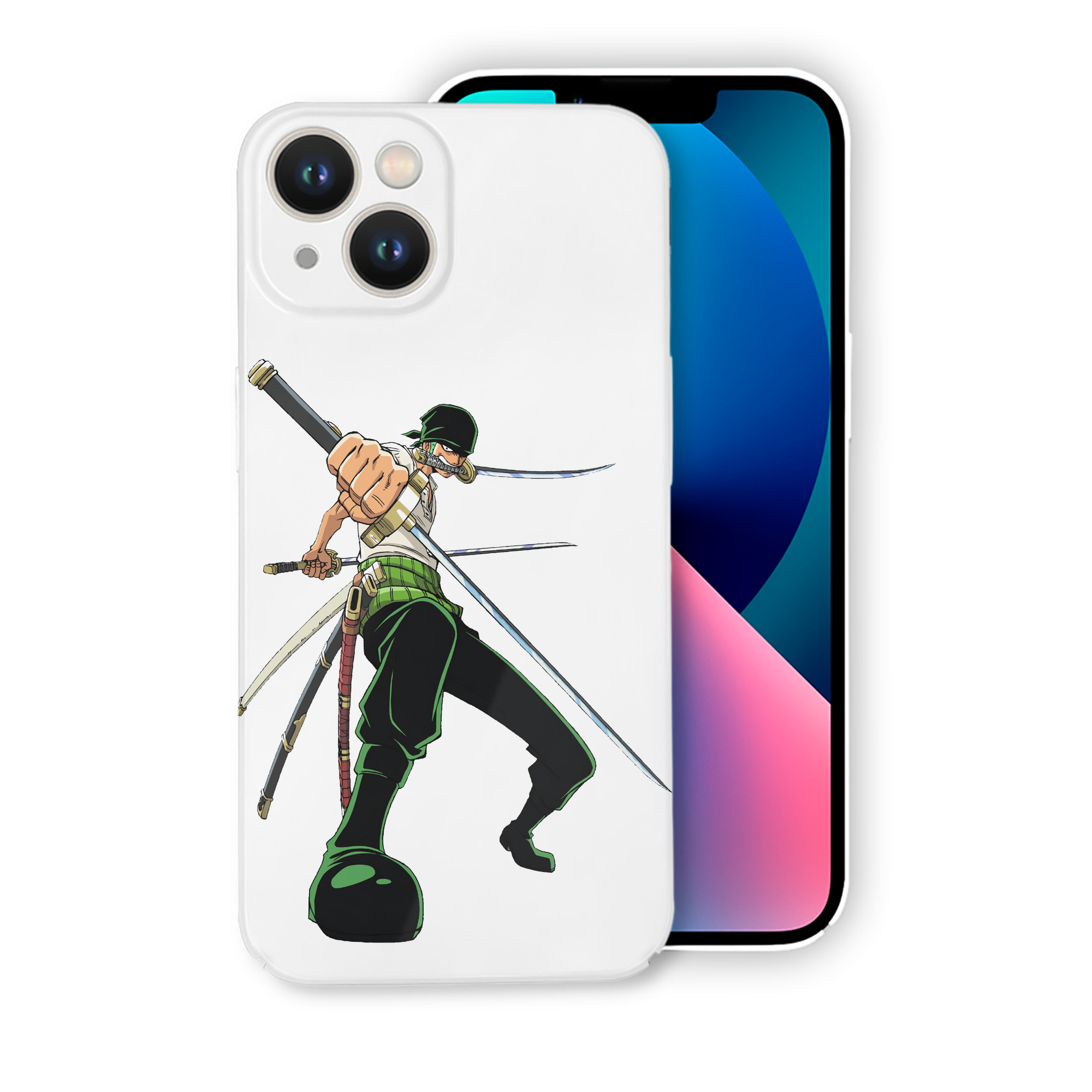 （画像用） ワンピース ロロノア・ゾロ ONE PIECE Roronoa Zoro 【iPhone 14シリーズ対応】ハードケース