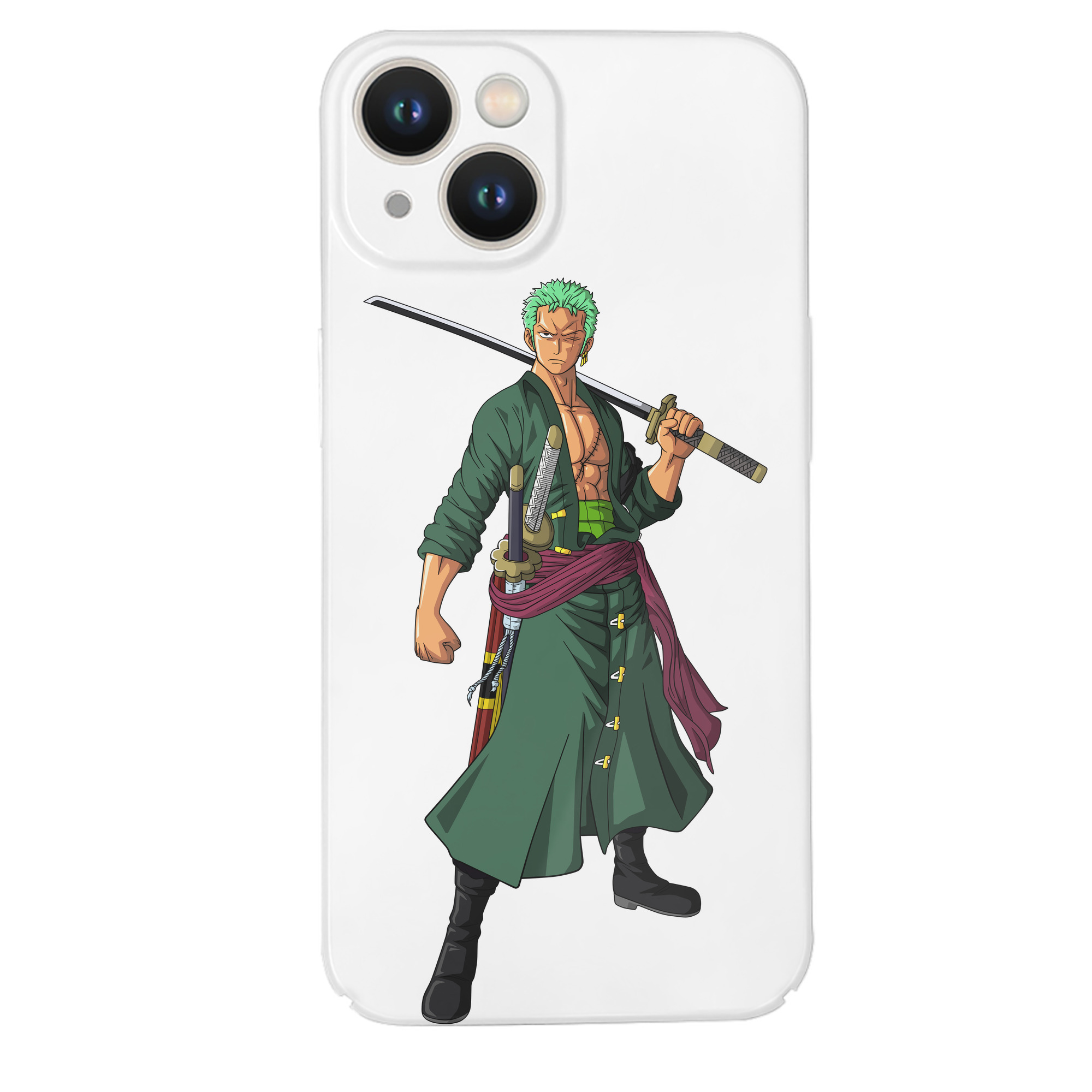 （画像用） ワンピース ロロノア・ゾロ ONE PIECE Roronoa Zoro 【iPhone 14シリーズ対応】ハードケース