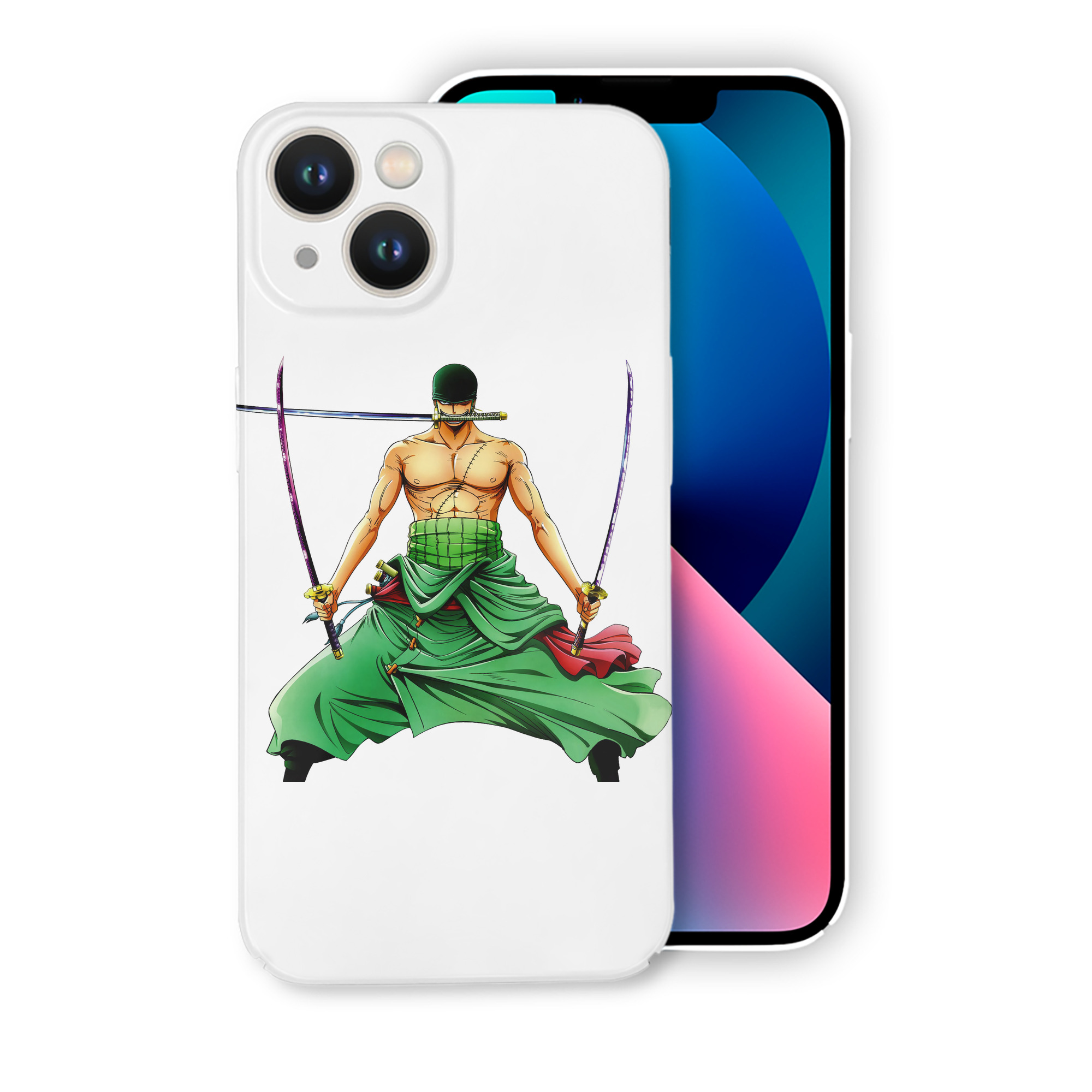 （画像用） ワンピース ロロノア・ゾロ ONE PIECE Roronoa Zoro 【iPhone 14シリーズ対応】ハードケース