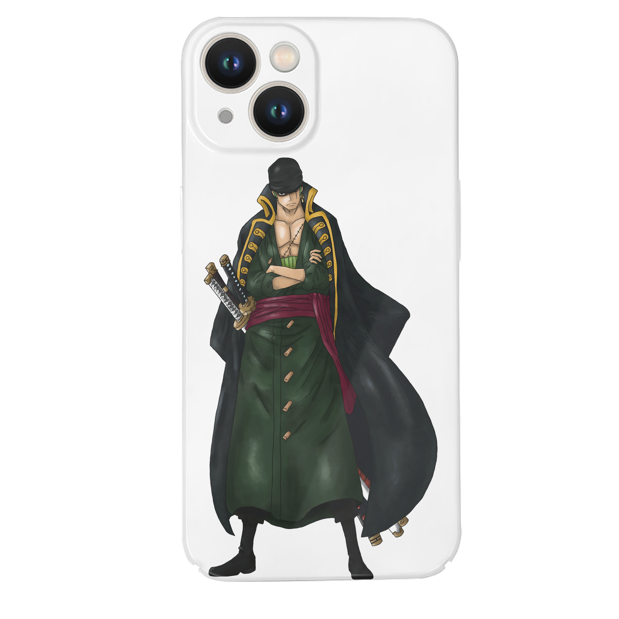 （画像用） ワンピース ロロノア・ゾロ ONE PIECE Roronoa Zoro 【iPhone 14シリーズ対応】ハードケース
