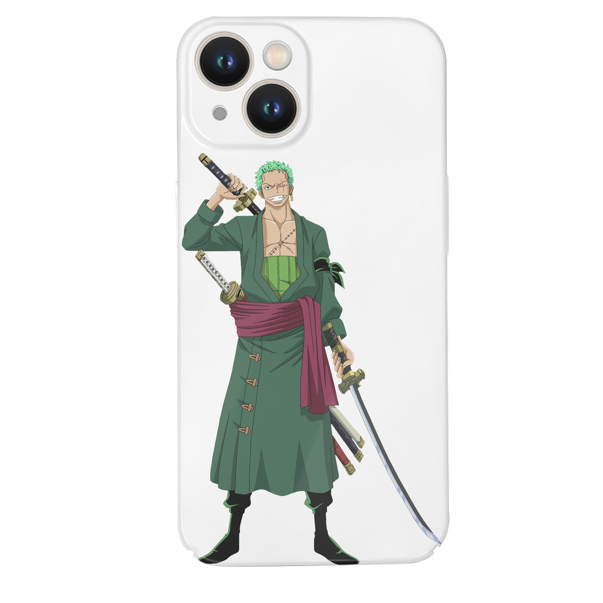 （画像用） ワンピース ロロノア・ゾロ ONE PIECE Roronoa Zoro 【iPhone 14シリーズ対応】ハードケース