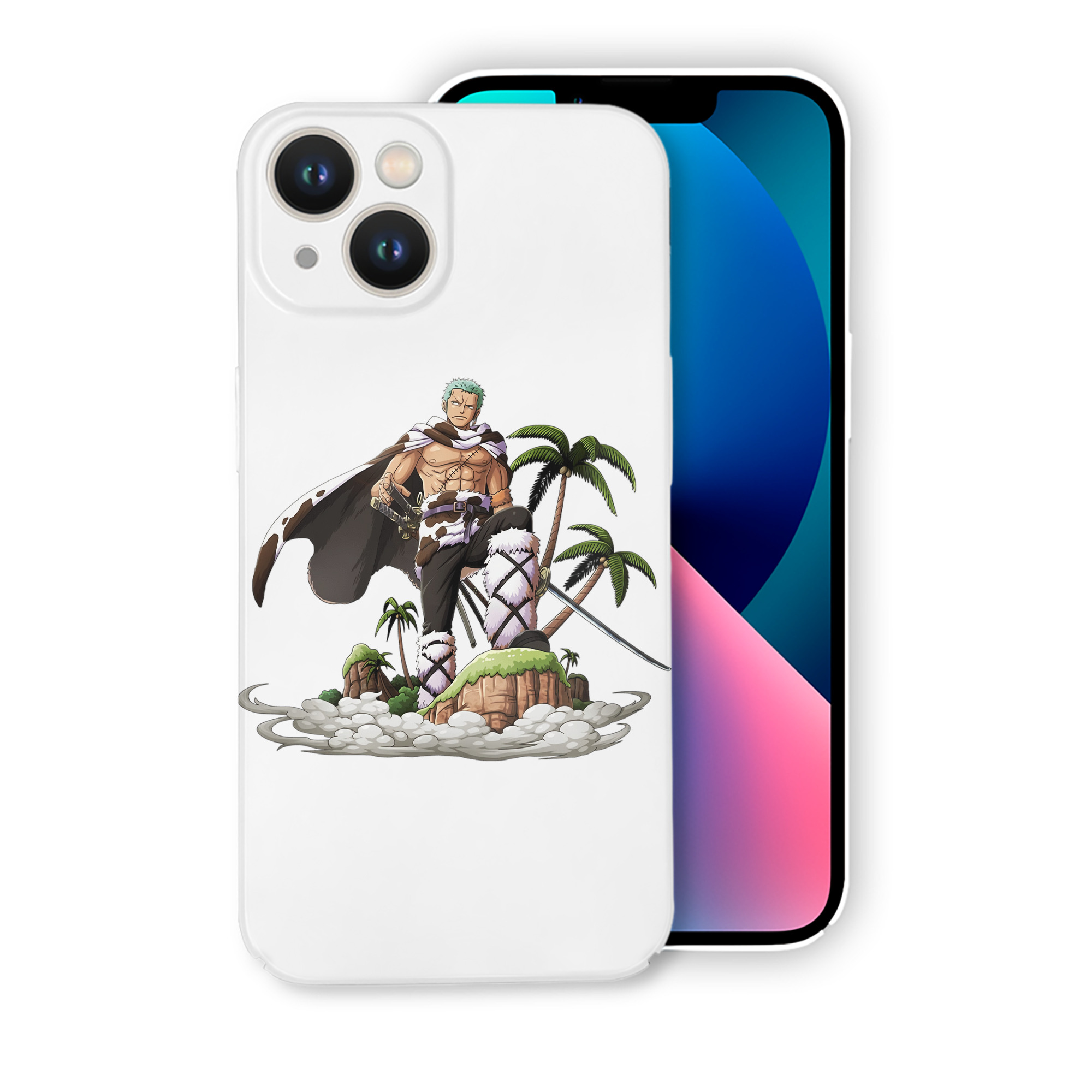 （画像用） ワンピース ロロノア・ゾロ ONE PIECE Roronoa Zoro 【iPhone 14シリーズ対応】ハードケース