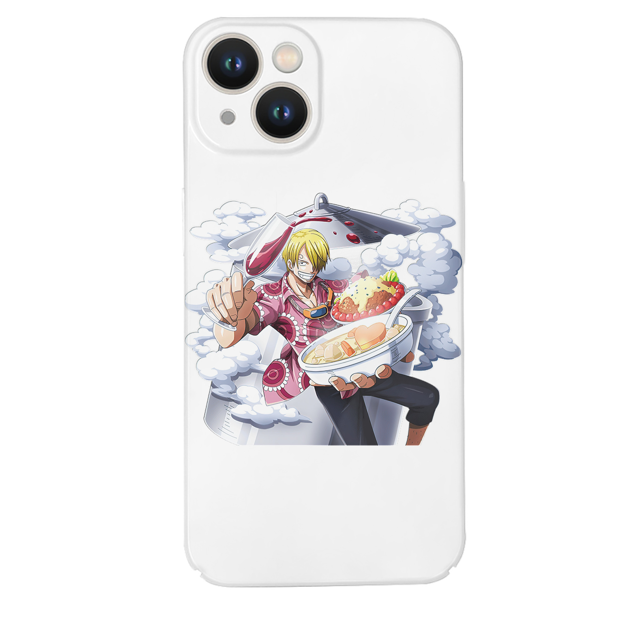 （画像用） ワンピース サンジ ONE PIECE Sanji 【iPhone 14シリーズ対応】ハードケース