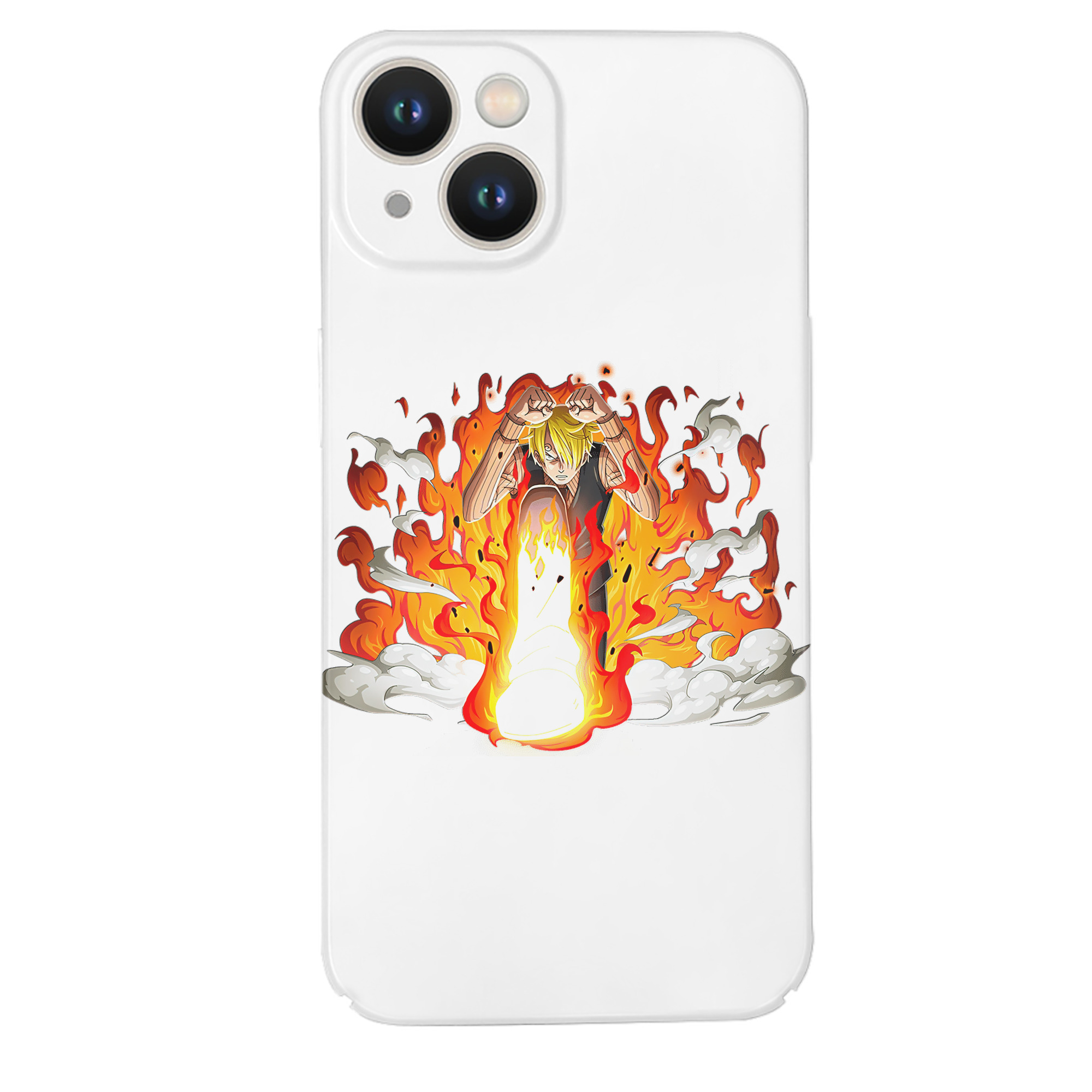 （画像用） ワンピース サンジ ONE PIECE Sanji 【iPhone 14シリーズ対応】ハードケース