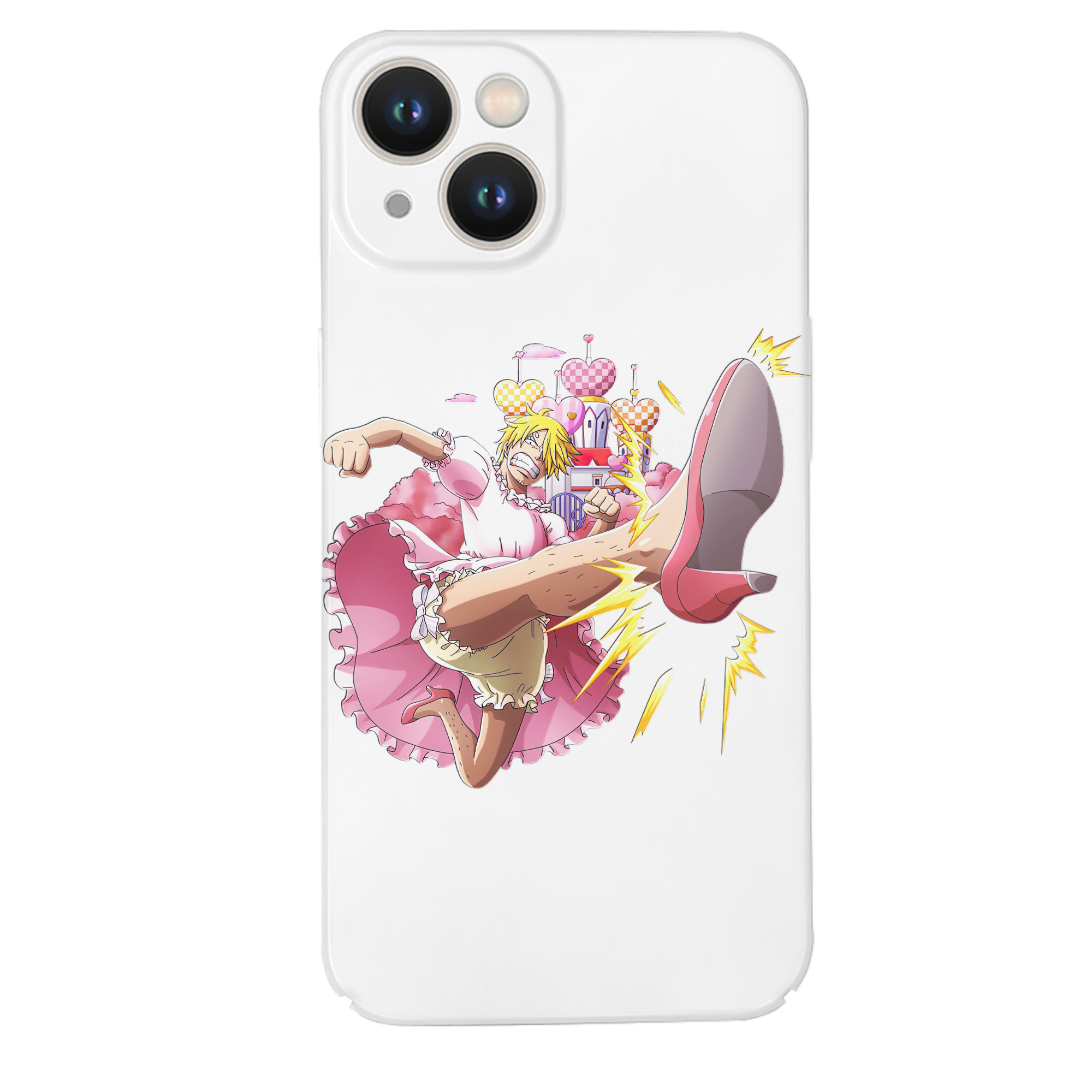 （画像用） ワンピース サンジ ONE PIECE Sanji 【iPhone 14シリーズ対応】ハードケース