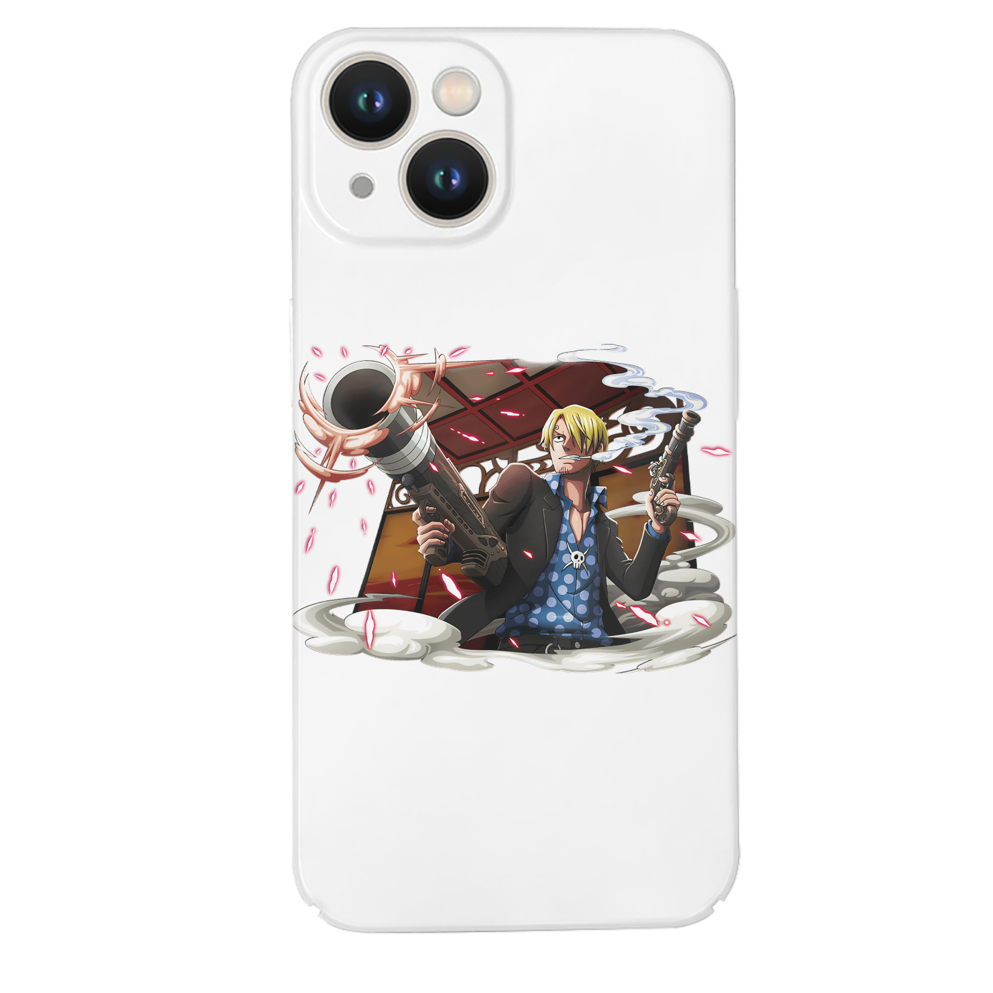 （画像用） ワンピース サンジ ONE PIECE Sanji 【iPhone 14シリーズ対応】ハードケース