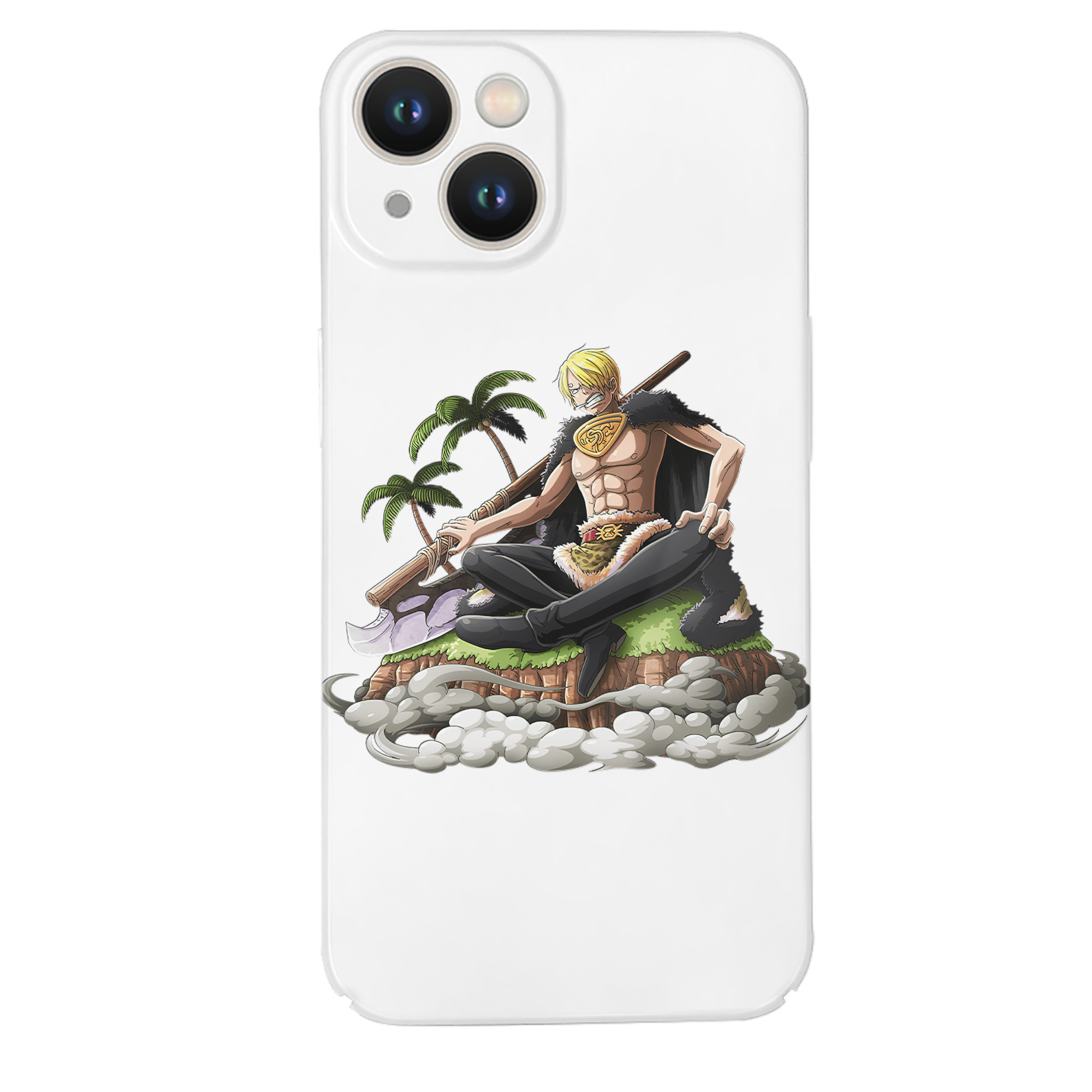 （画像用） ワンピース サンジ ONE PIECE Sanji 【iPhone 14シリーズ対応】ハードケース