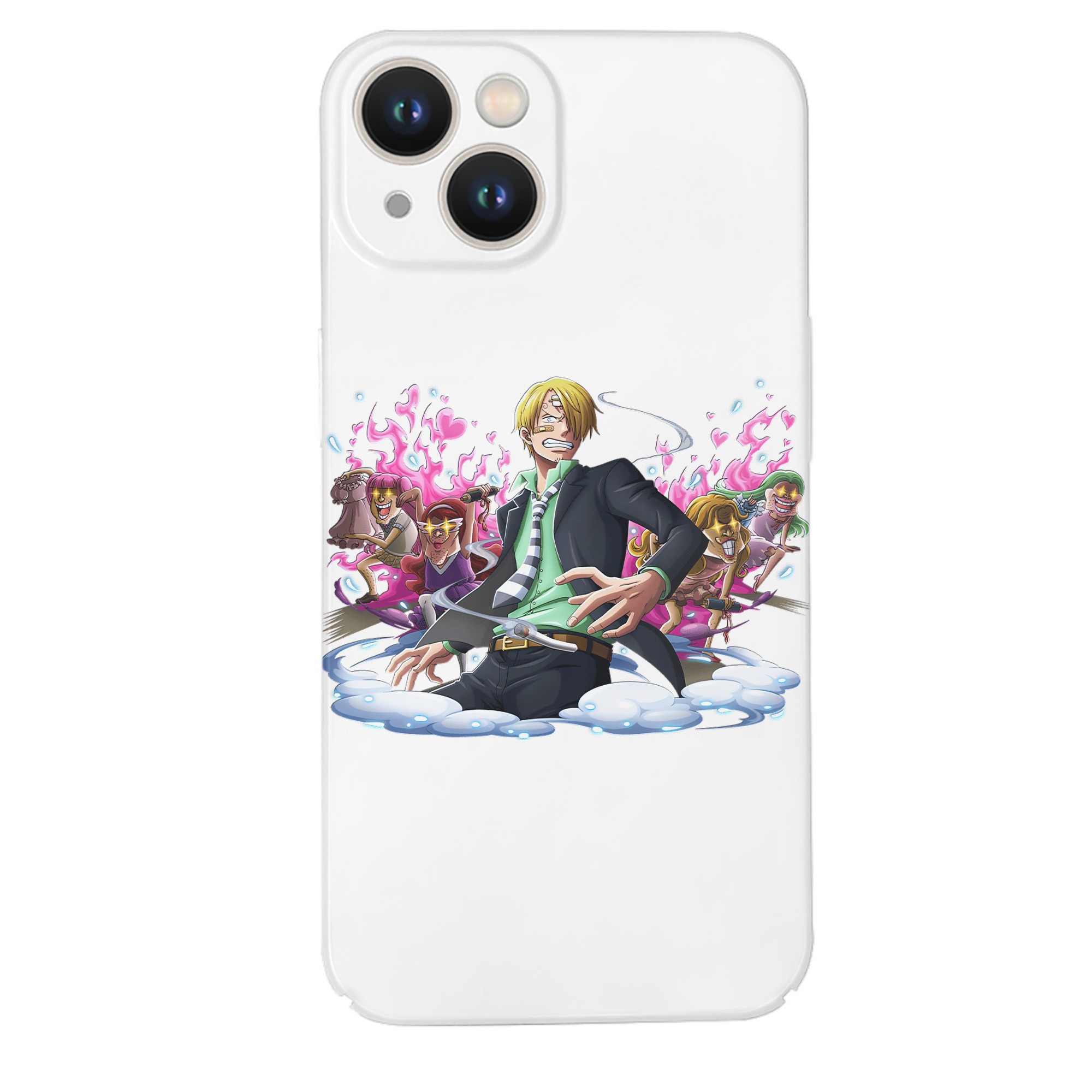 （画像用） ワンピース サンジ ONE PIECE Sanji 【iPhone 14シリーズ対応】ハードケース