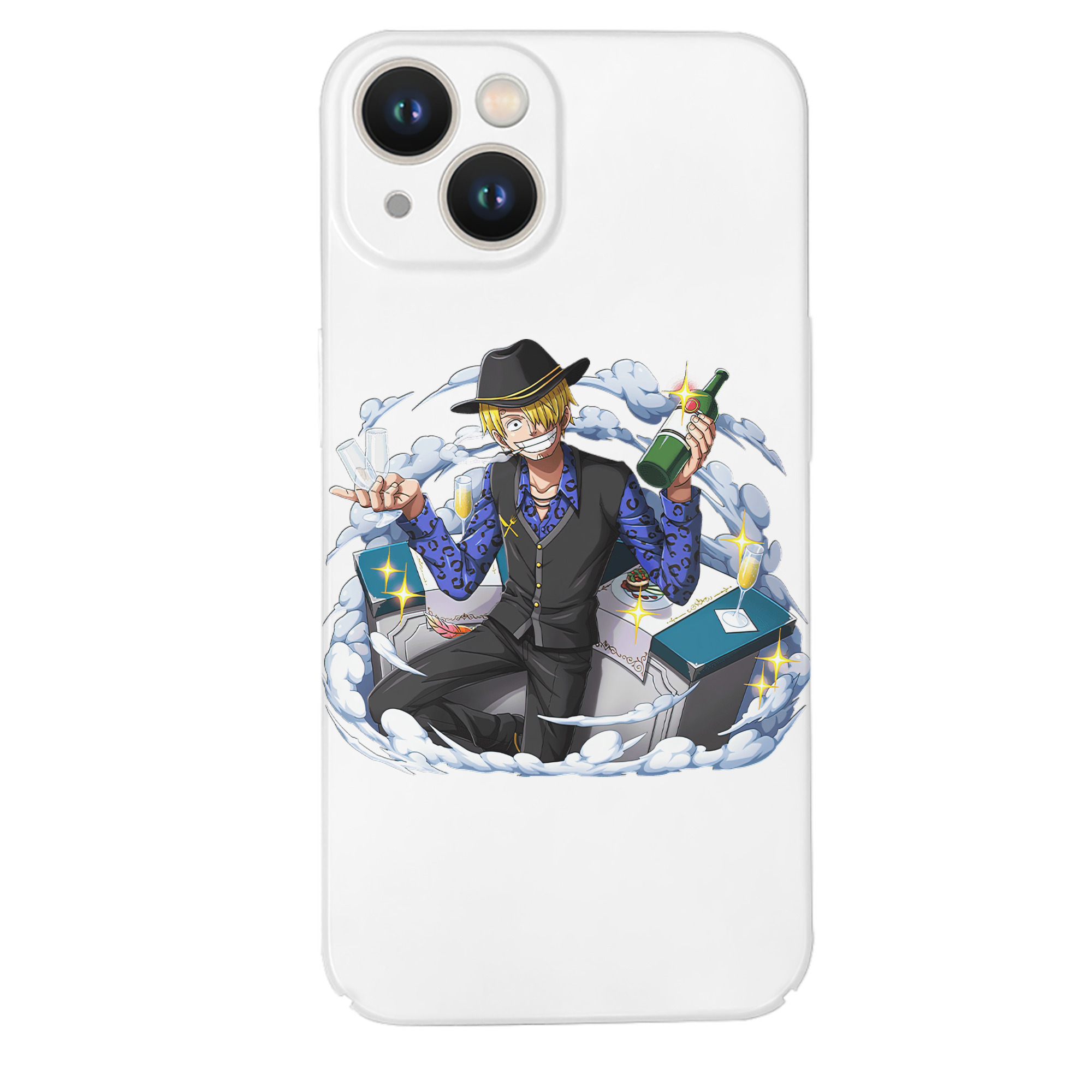 （画像用） ワンピース サンジ ONE PIECE Sanji 【iPhone 14シリーズ対応】ハードケース
