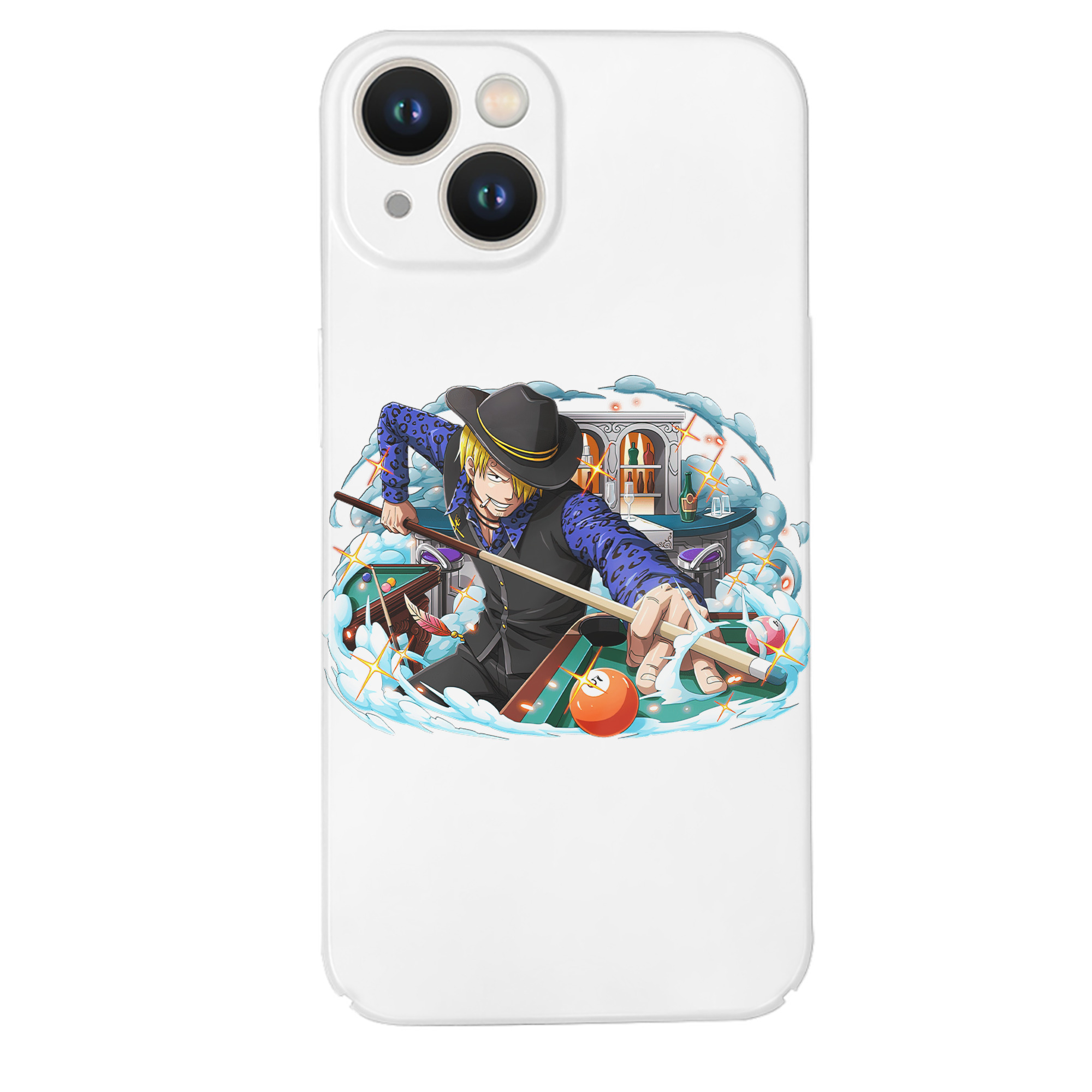 （画像用） ワンピース サンジ ONE PIECE Sanji 【iPhone 14シリーズ対応】ハードケース