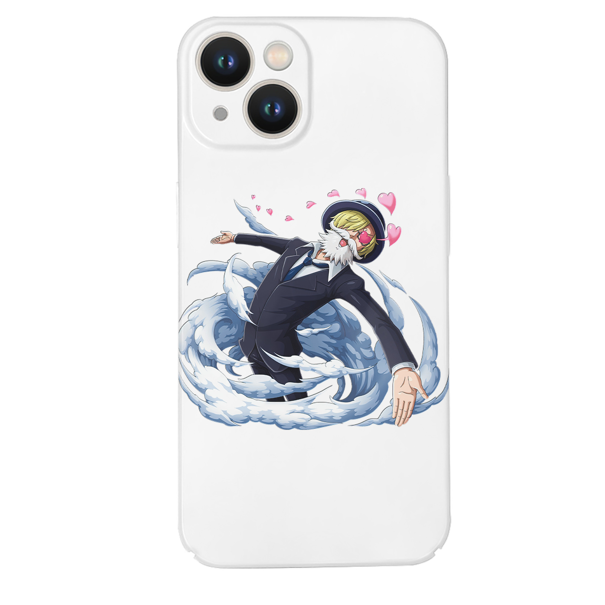 （画像用） ワンピース サンジ ONE PIECE Sanji 【iPhone 14シリーズ対応】ハードケース