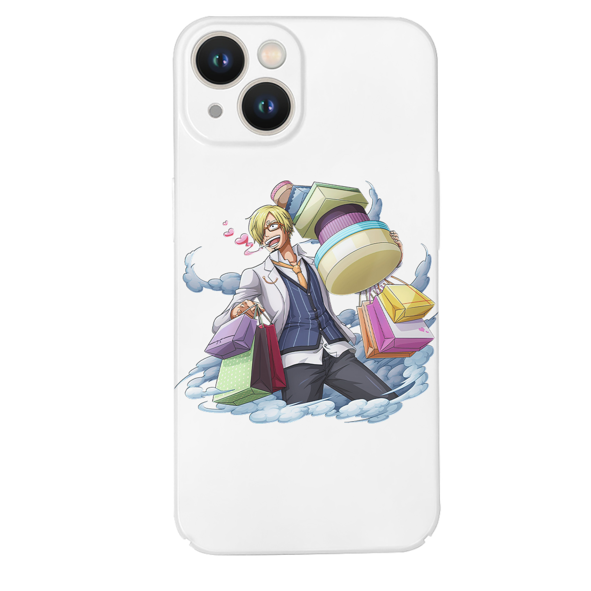 （画像用） ワンピース サンジ ONE PIECE Sanji 【iPhone 14シリーズ対応】ハードケース