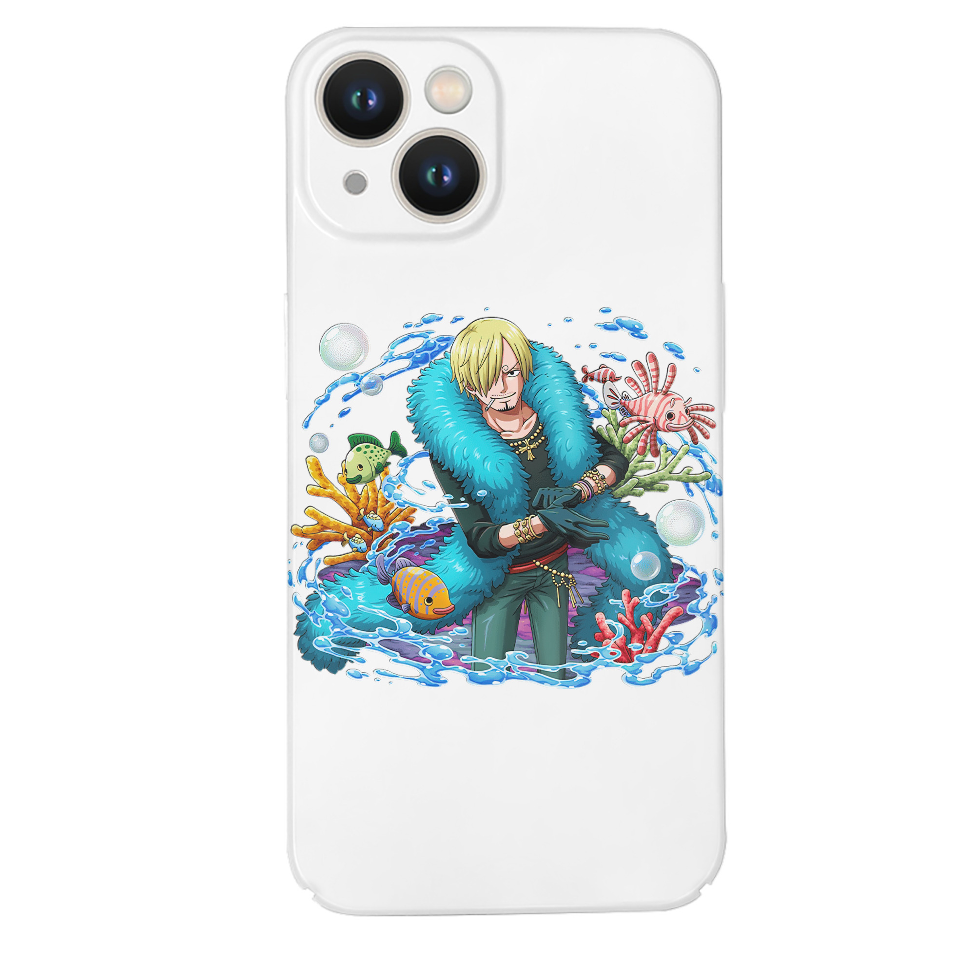 （画像用） ワンピース サンジ ONE PIECE Sanji 【iPhone 14シリーズ対応】ハードケース