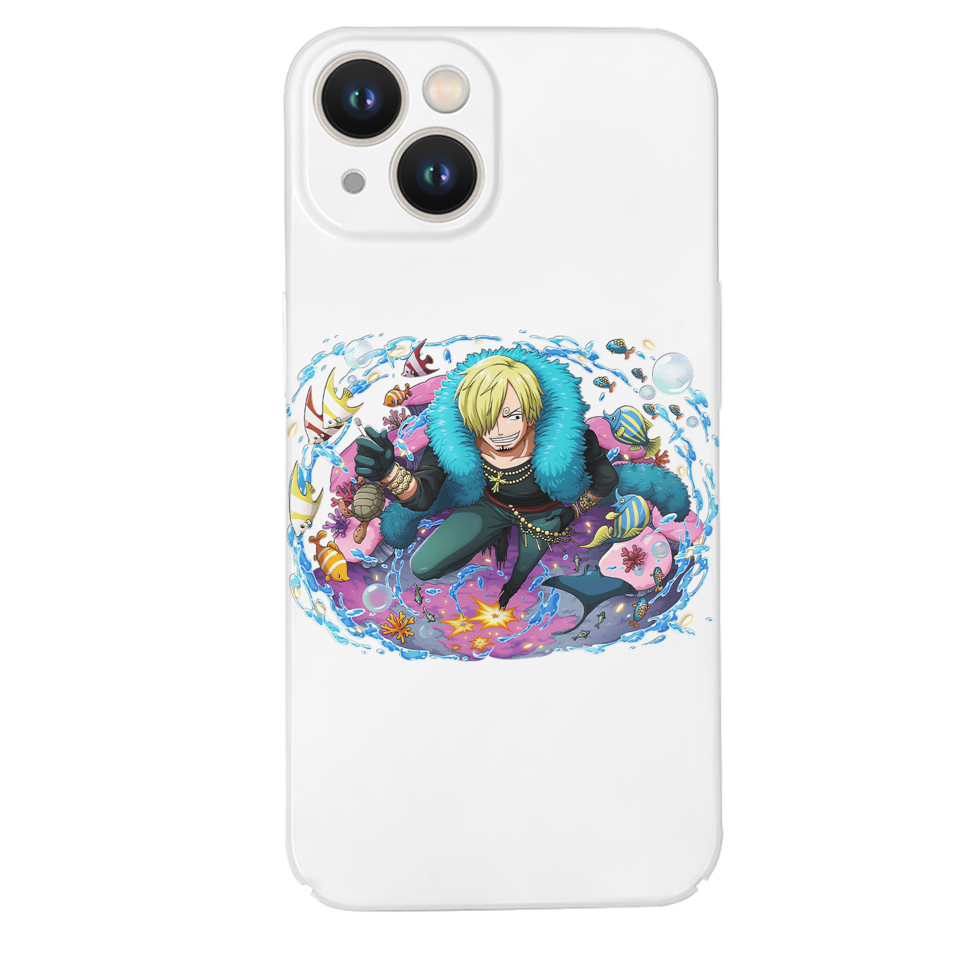 （画像用） ワンピース サンジ ONE PIECE Sanji 【iPhone 14シリーズ対応】ハードケース