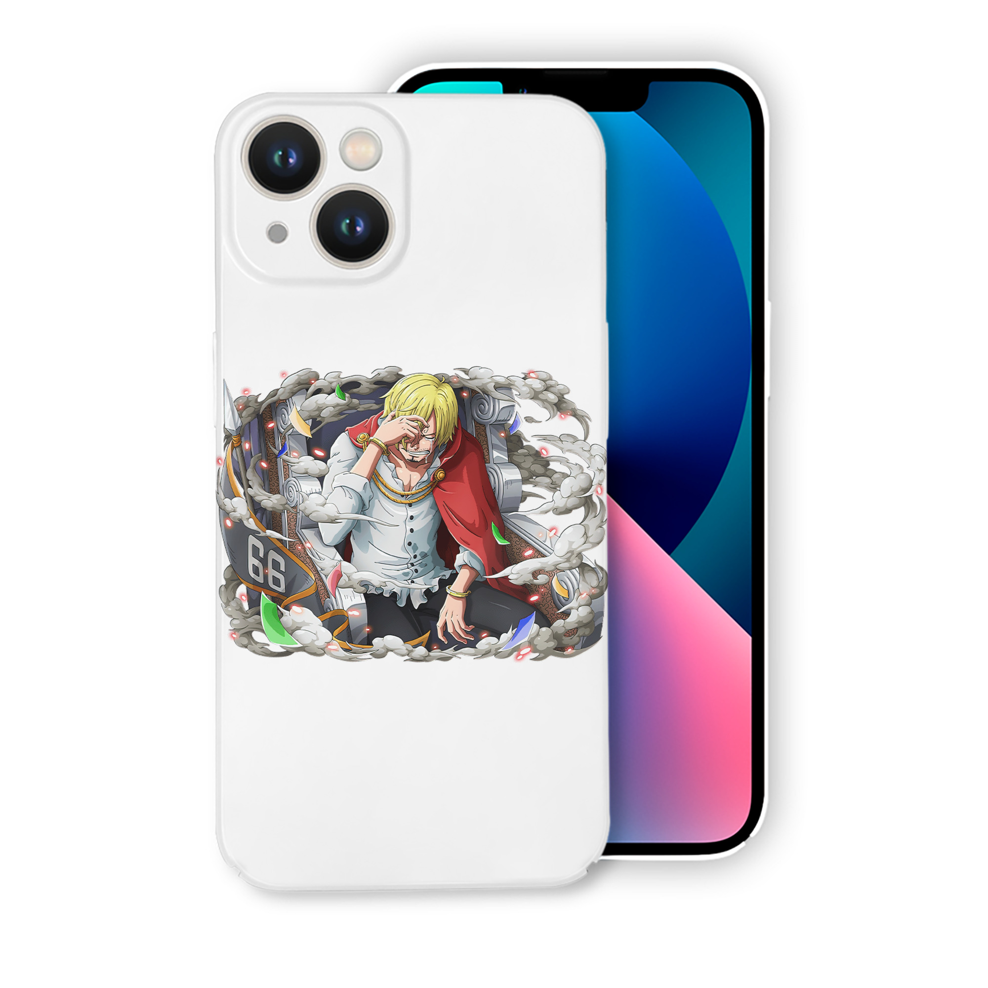 （画像用） ワンピース サンジ ONE PIECE Sanji 【iPhone 14シリーズ対応】ハードケース