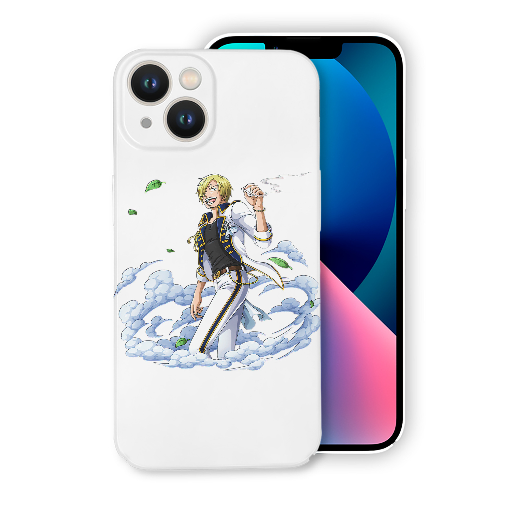 （画像用） ワンピース サンジ ONE PIECE Sanji 【iPhone 14シリーズ対応】ハードケース