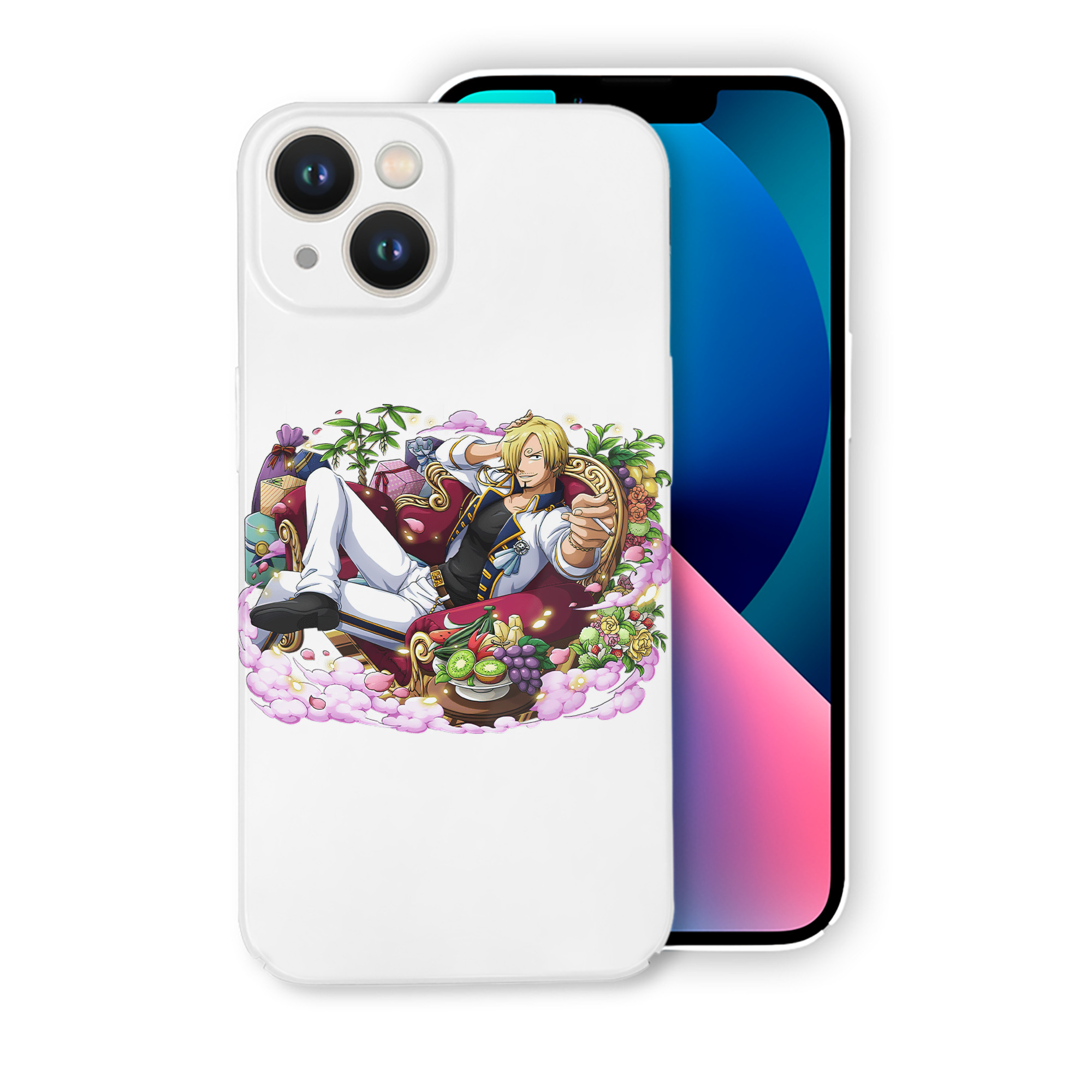 （画像用） ワンピース サンジ ONE PIECE Sanji 【iPhone 14シリーズ対応】ハードケース