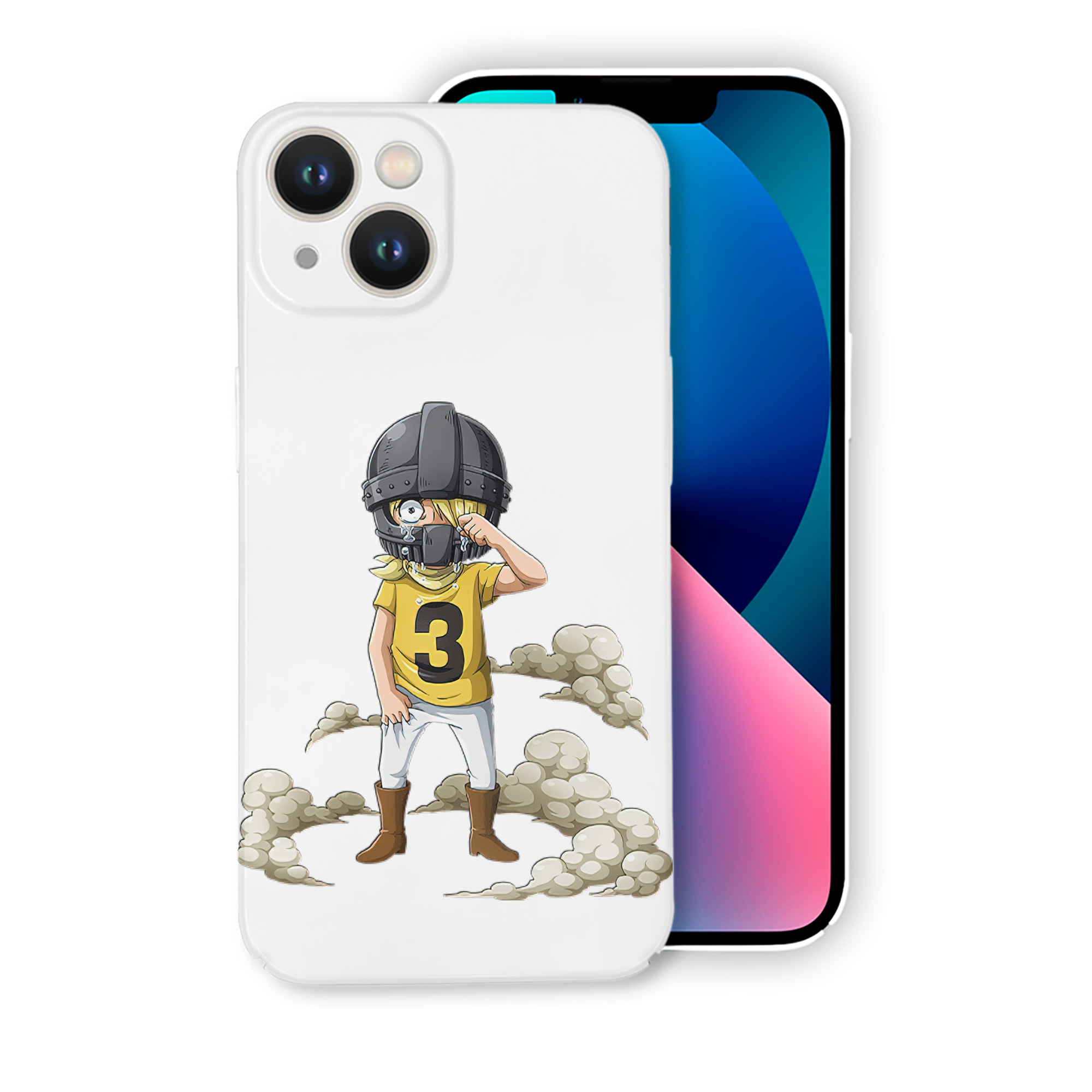 （画像用） ワンピース サンジ ONE PIECE Sanji 【iPhone 14シリーズ対応】ハードケース