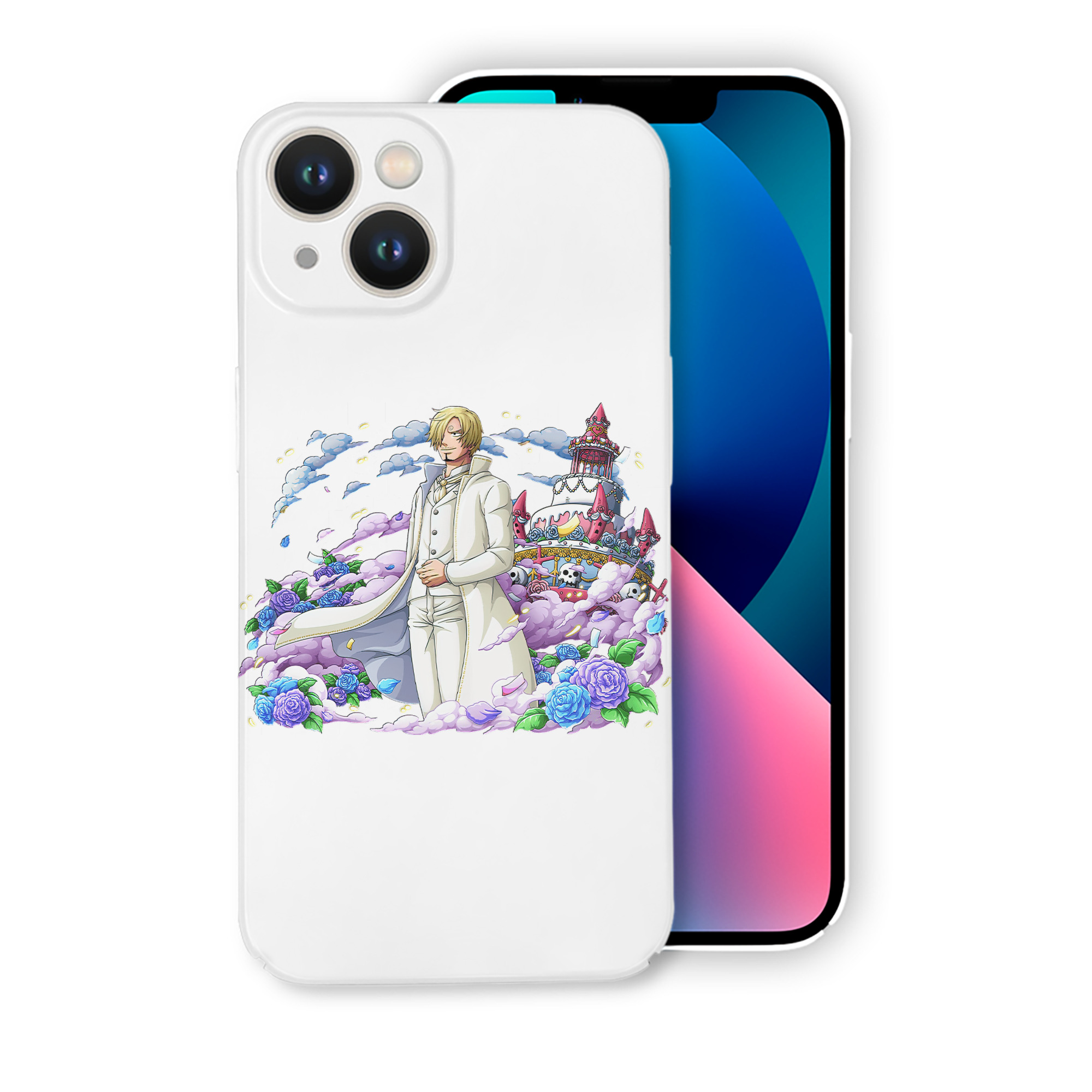 （画像用） ワンピース サンジ ONE PIECE Sanji 【iPhone 14シリーズ対応】ハードケース