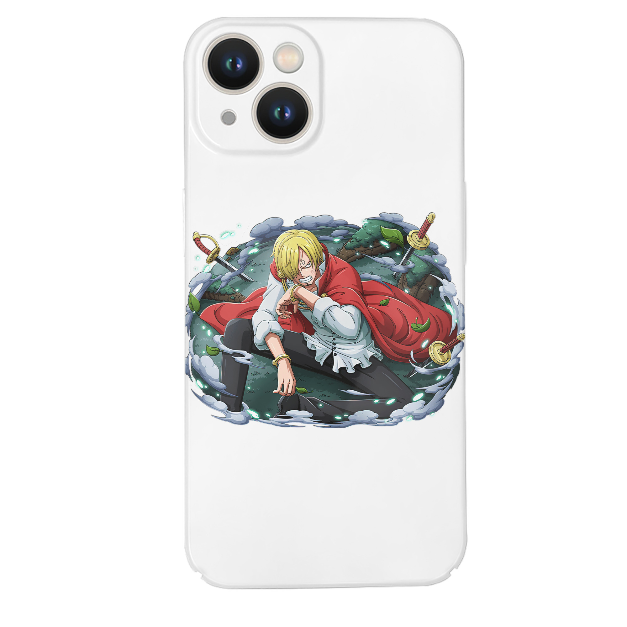 （画像用） ワンピース サンジ ONE PIECE Sanji 【iPhone 14シリーズ対応】ハードケース
