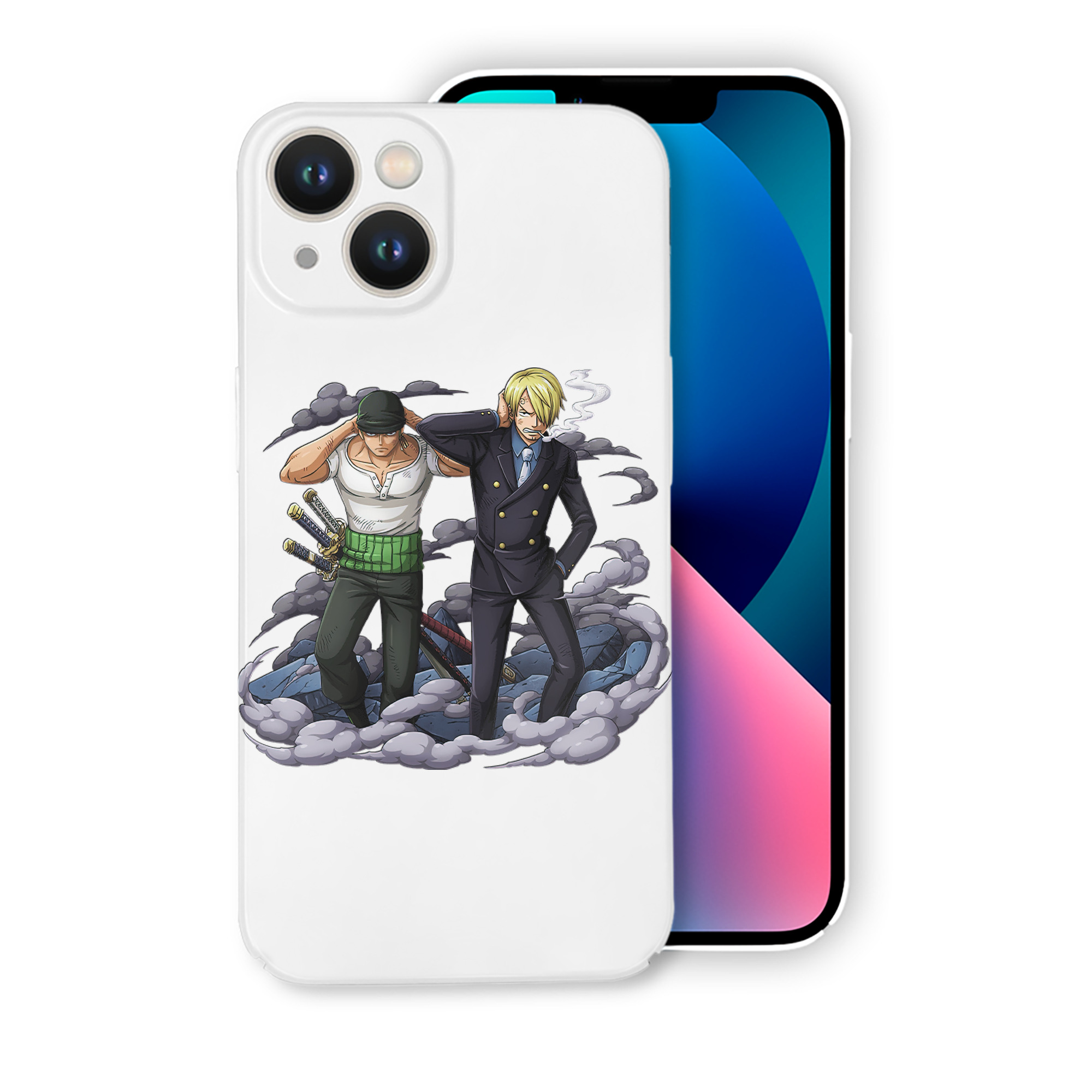 （画像用） ワンピース サンジ ONE PIECE Sanji 【iPhone 14シリーズ対応】ハードケース