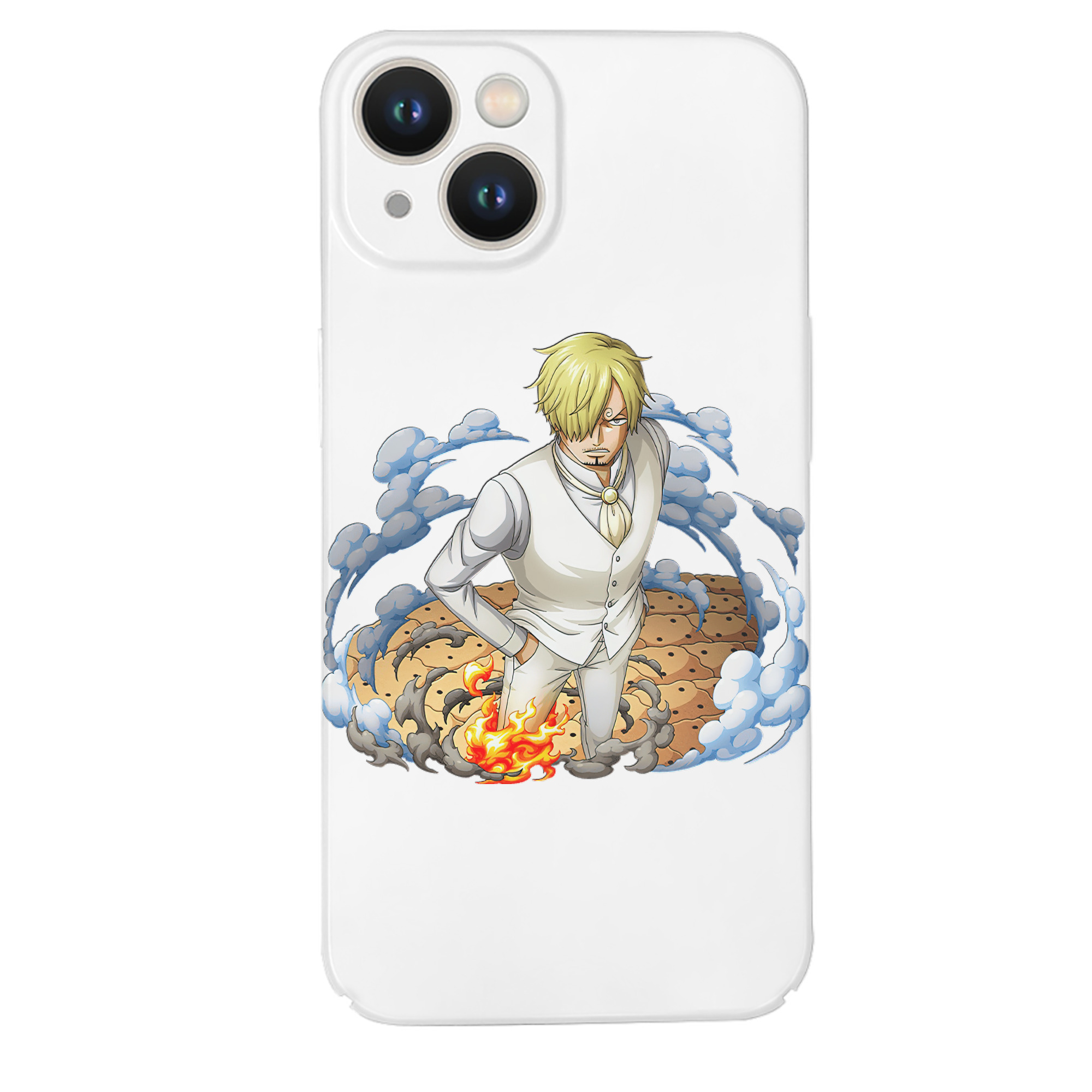 （画像用） ワンピース サンジ ONE PIECE Sanji 【iPhone 14シリーズ対応】ハードケース