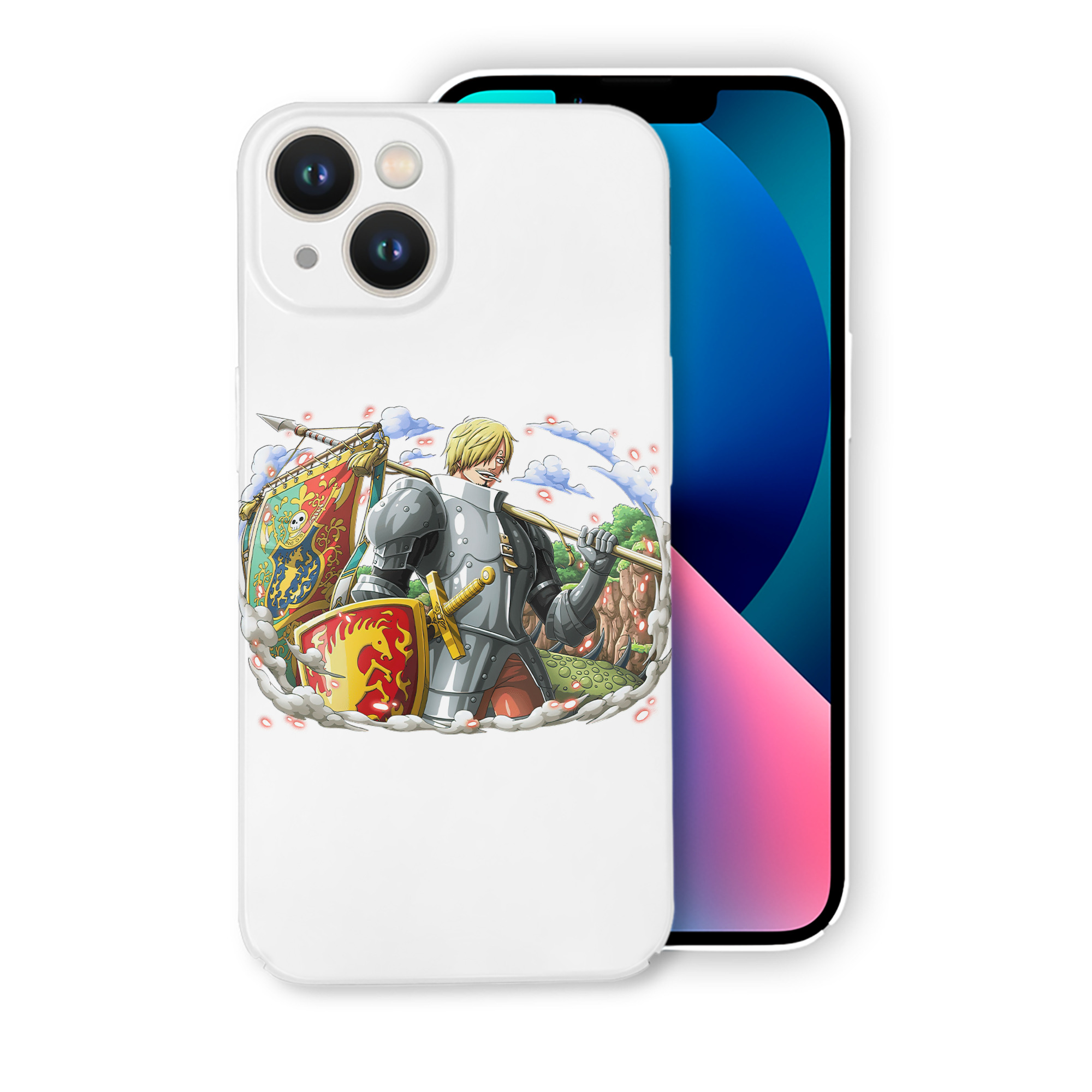 （画像用） ワンピース サンジ ONE PIECE Sanji 【iPhone 14シリーズ対応】ハードケース
