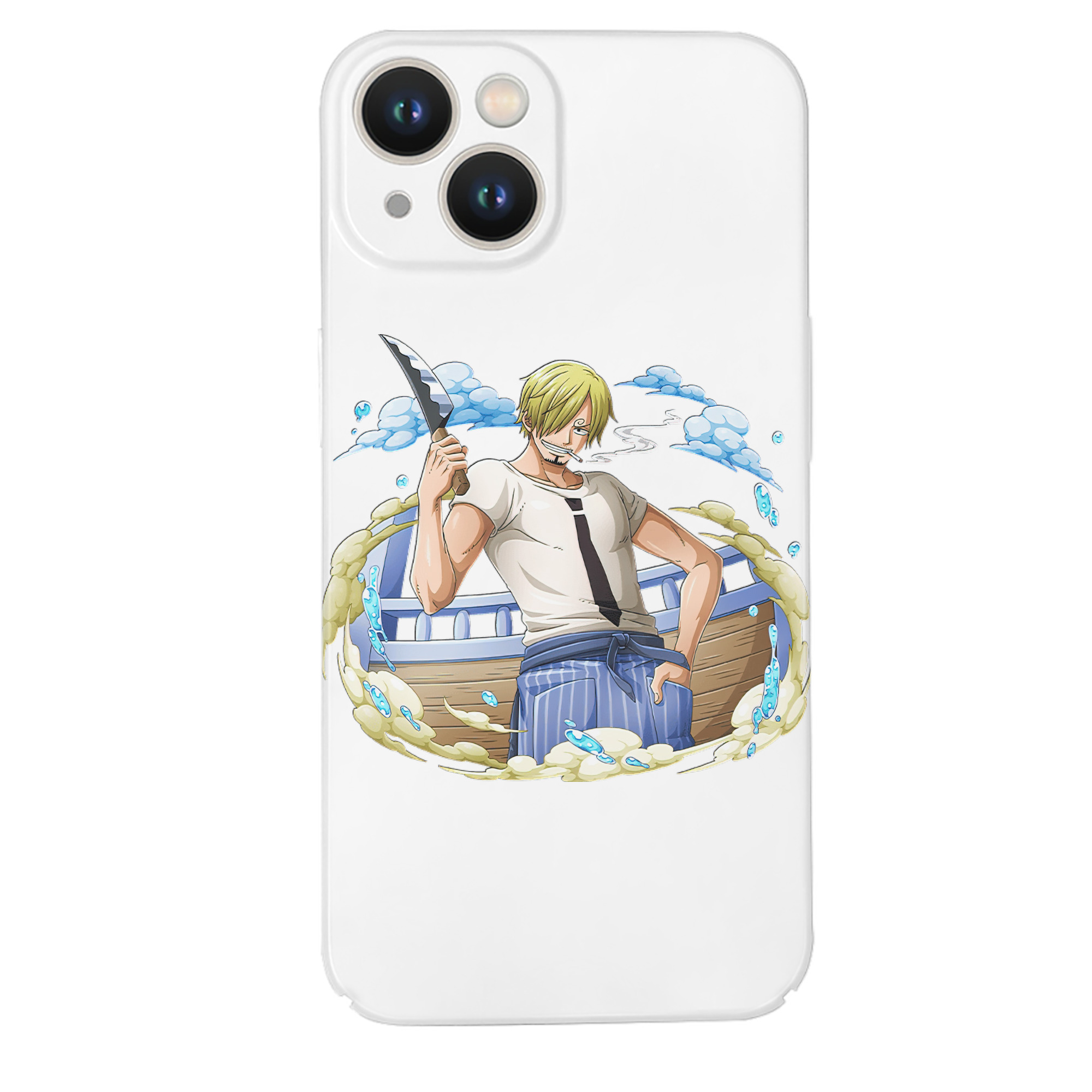 （画像用） ワンピース サンジ ONE PIECE Sanji 【iPhone 14シリーズ対応】ハードケース