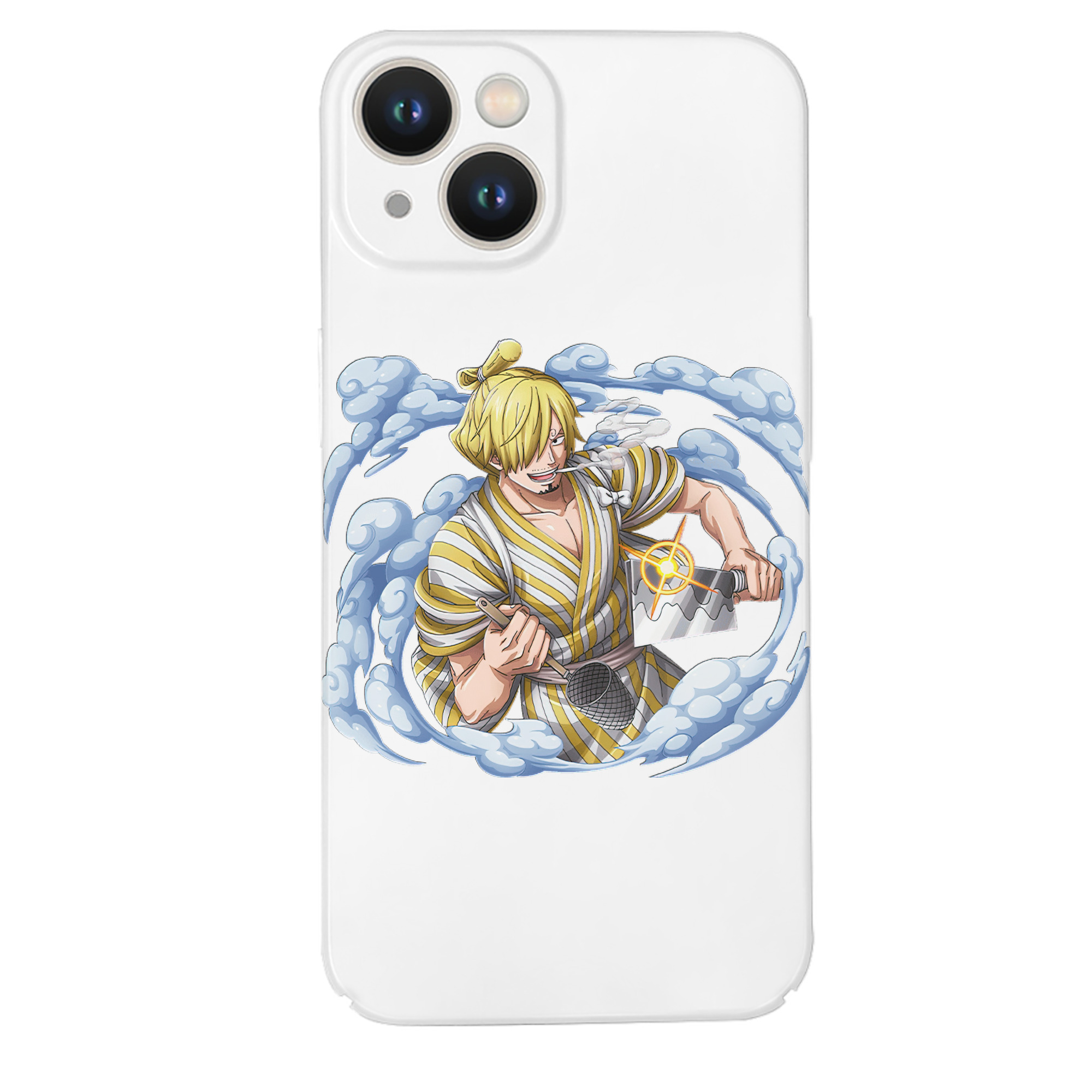 （画像用） ワンピース サンジ ONE PIECE Sanji 【iPhone 14シリーズ対応】ハードケース