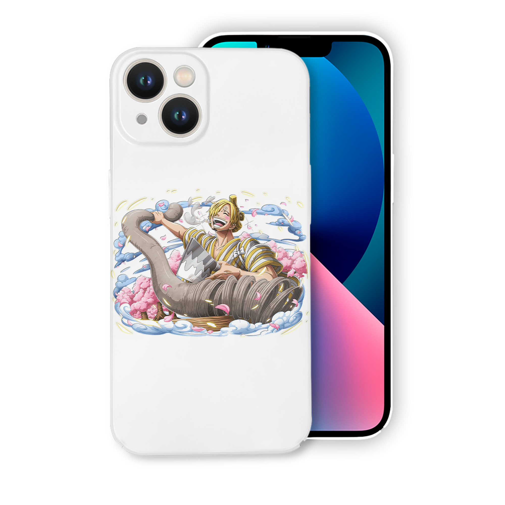 （画像用） ワンピース サンジ ONE PIECE Sanji 【iPhone 14シリーズ対応】ハードケース