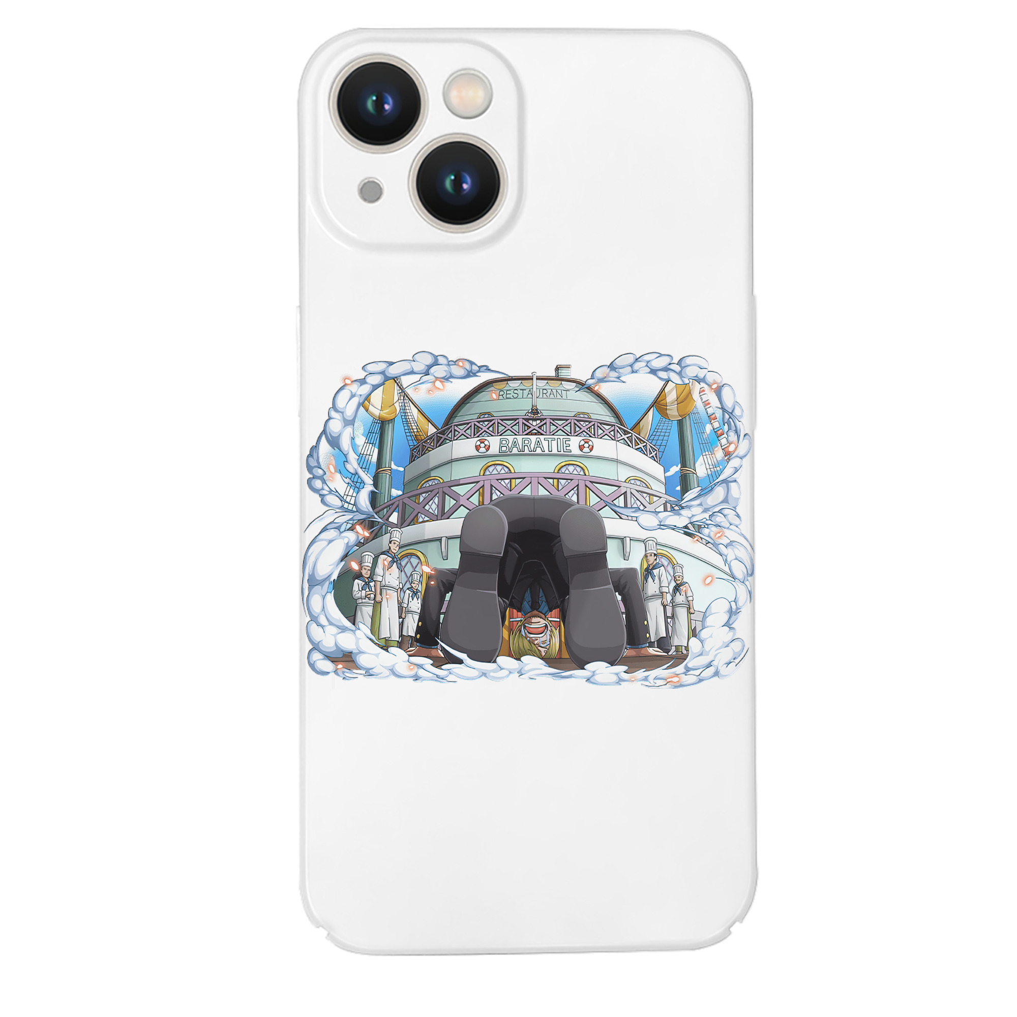 （画像用） ワンピース サンジ ONE PIECE Sanji 【iPhone 14シリーズ対応】ハードケース