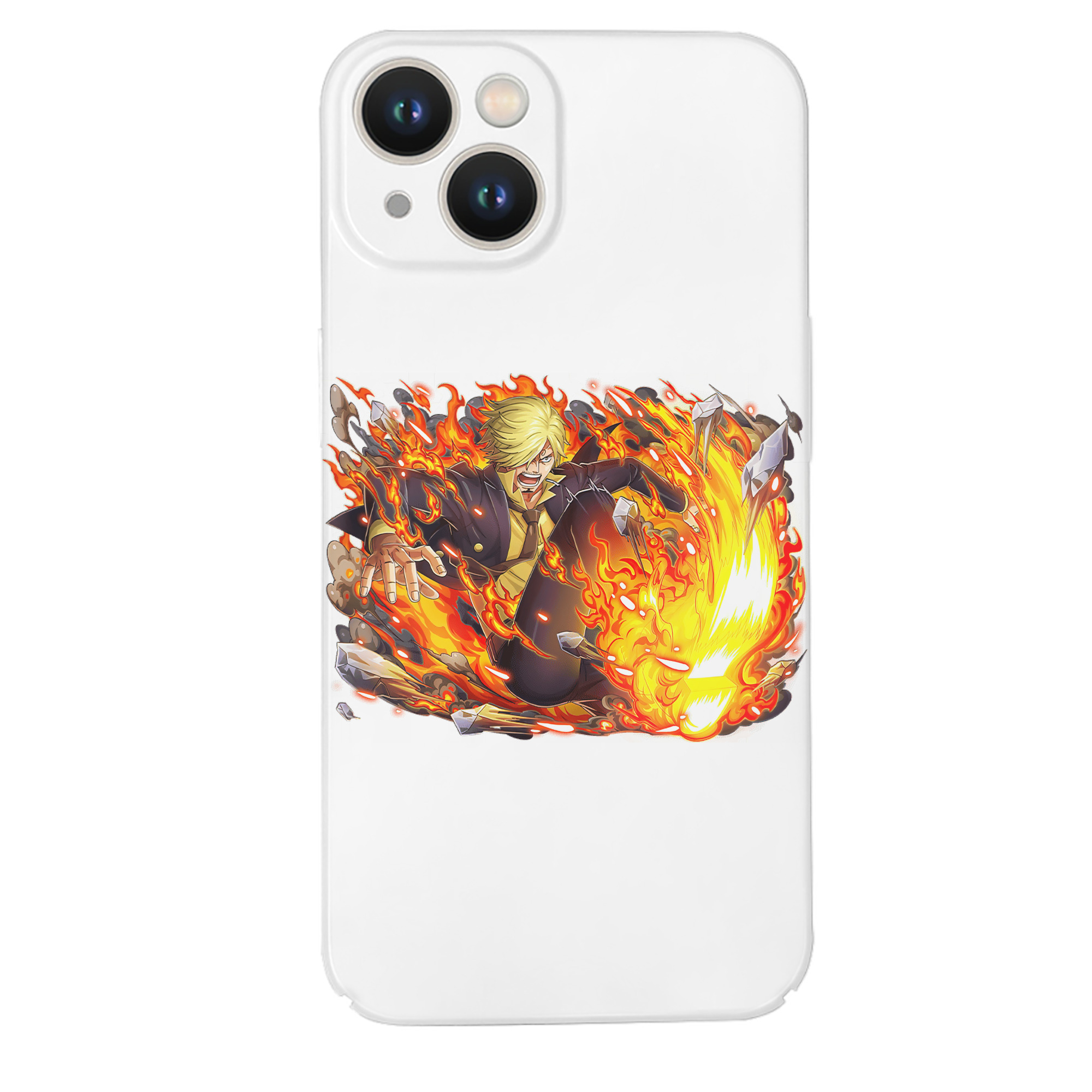（画像用） ワンピース サンジ ONE PIECE Sanji 【iPhone 14シリーズ対応】ハードケース