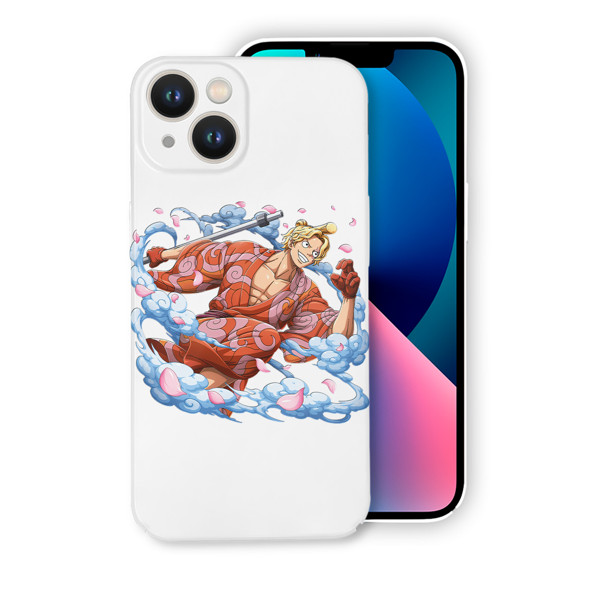（画像用） ワンピース サンジ ONE PIECE Sanji 【iPhone 14シリーズ対応】ハードケース