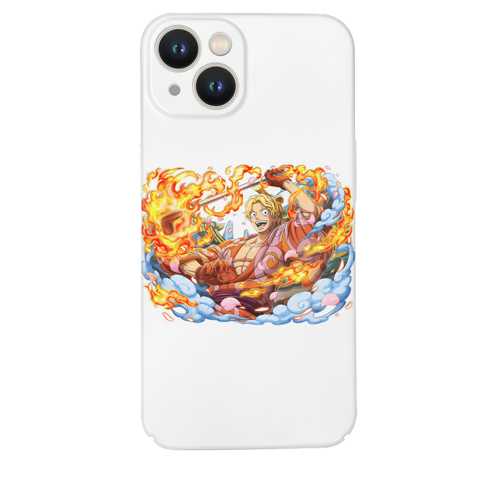 （画像用） ワンピース サンジ ONE PIECE Sanji 【iPhone 14シリーズ対応】ハードケース