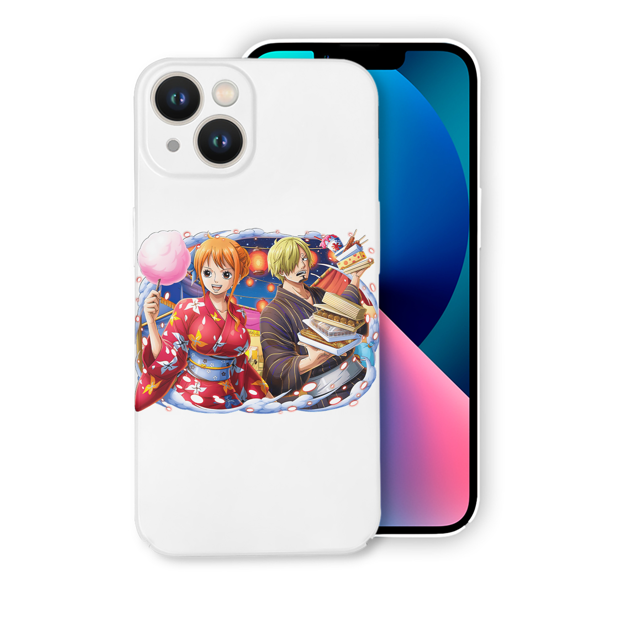 （画像用） ワンピース サンジ ONE PIECE Sanji 【iPhone 14シリーズ対応】ハードケース